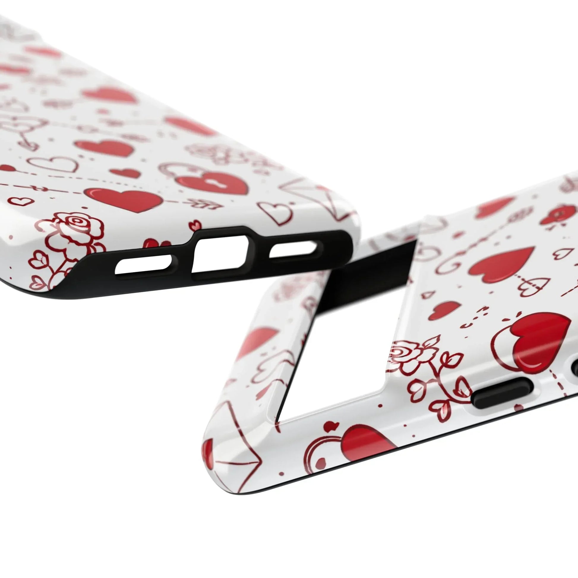 Love Doodles Valentine Phone Case for Google Pixel up to 9 - KARARMDESIGN