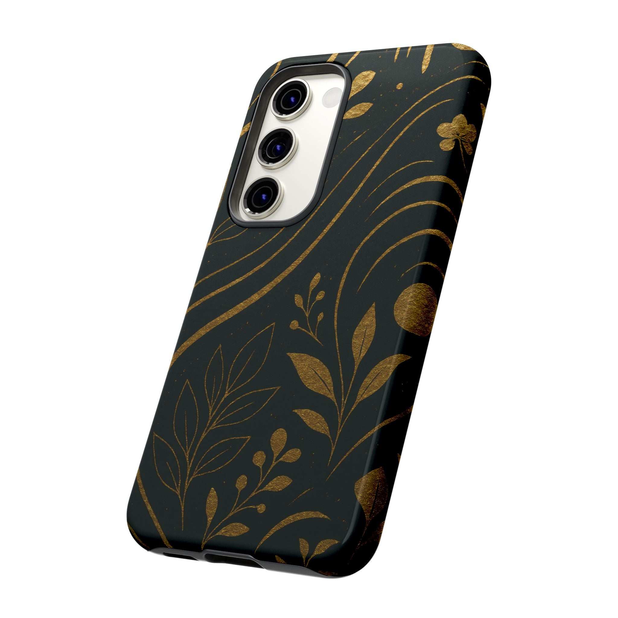 Gold Pattern Tough Phone Case for Samsung Galaxy & Google Pixel