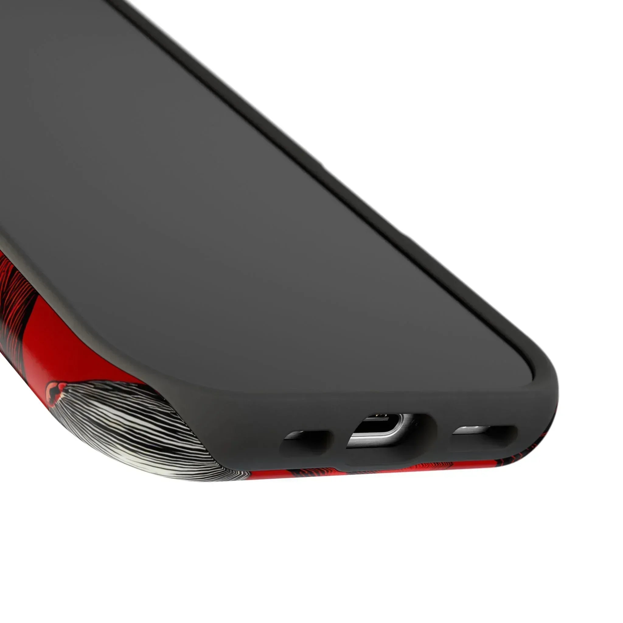 Crimson Wilderness Phone Case for iPhone 11-17 - KARARMDESIGN