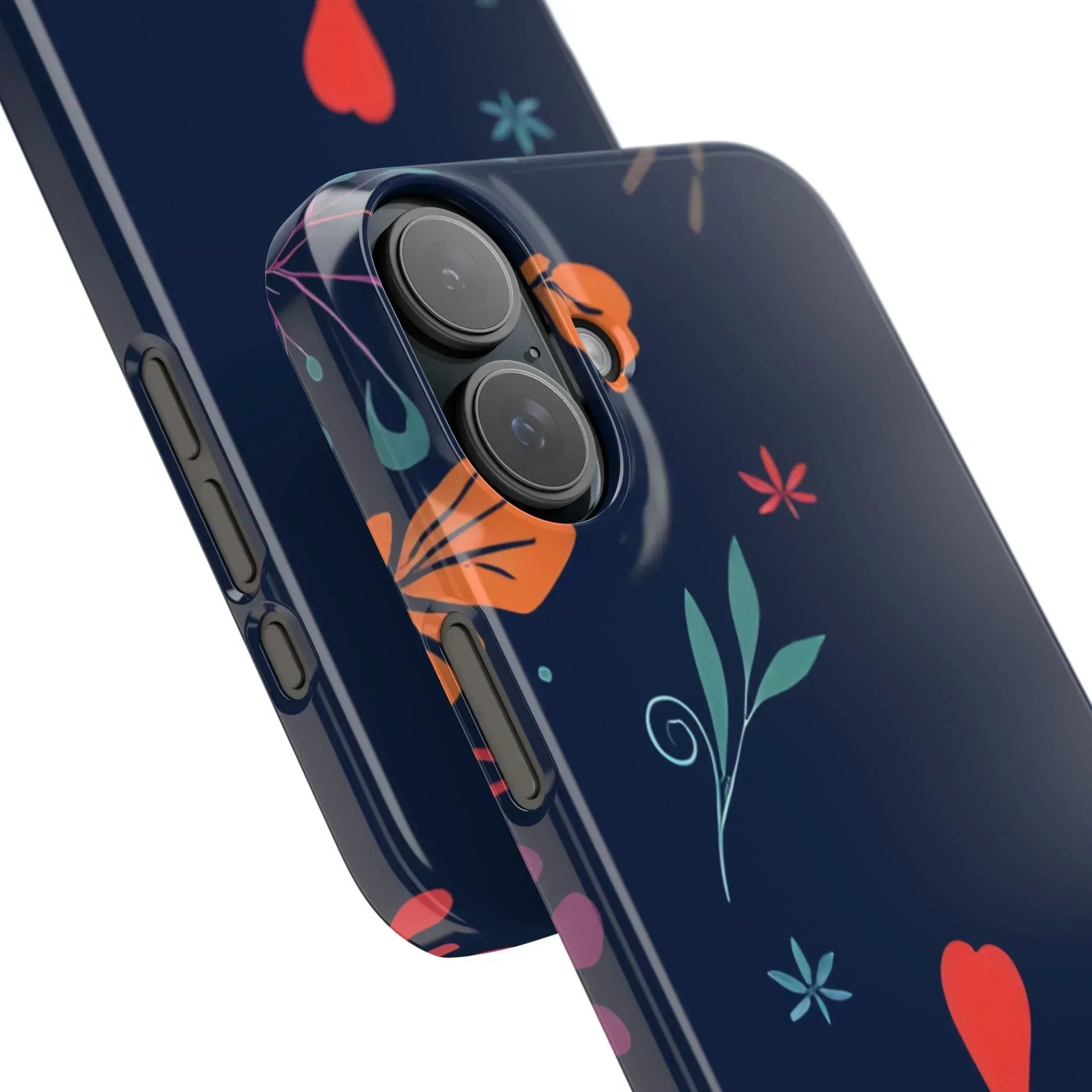 Nightshade Blossoms Phone Case for iPhone 11-17 - KARARMDESIGN