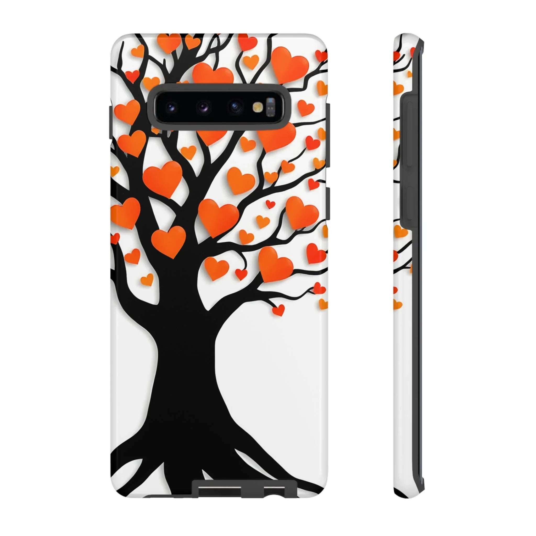 Heart Design Phone Case for iPhone 11–17 and Galaxy S20–S25 - KARARMDESIGN