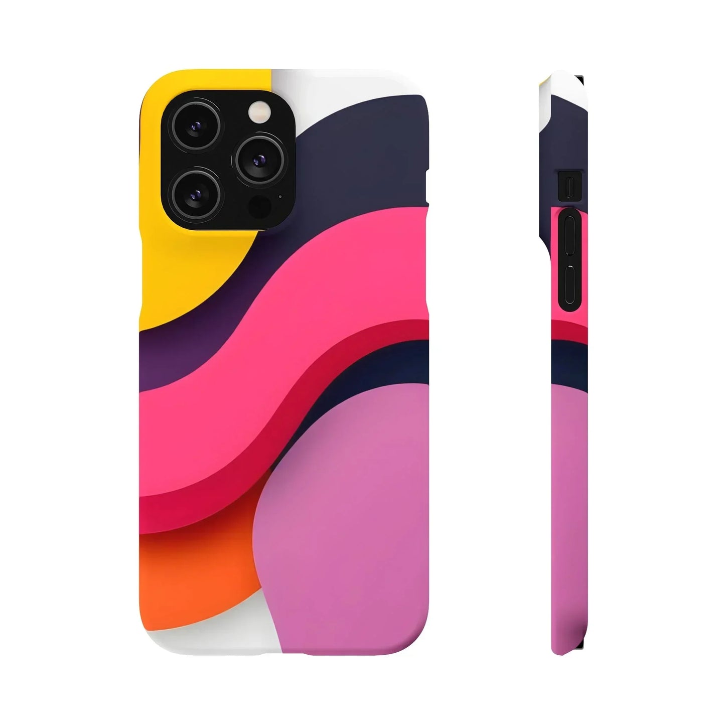 Abstract Phone Case for iPhone 7-16 and Samsung Galaxy S10-S25 Models - KarArmDesign