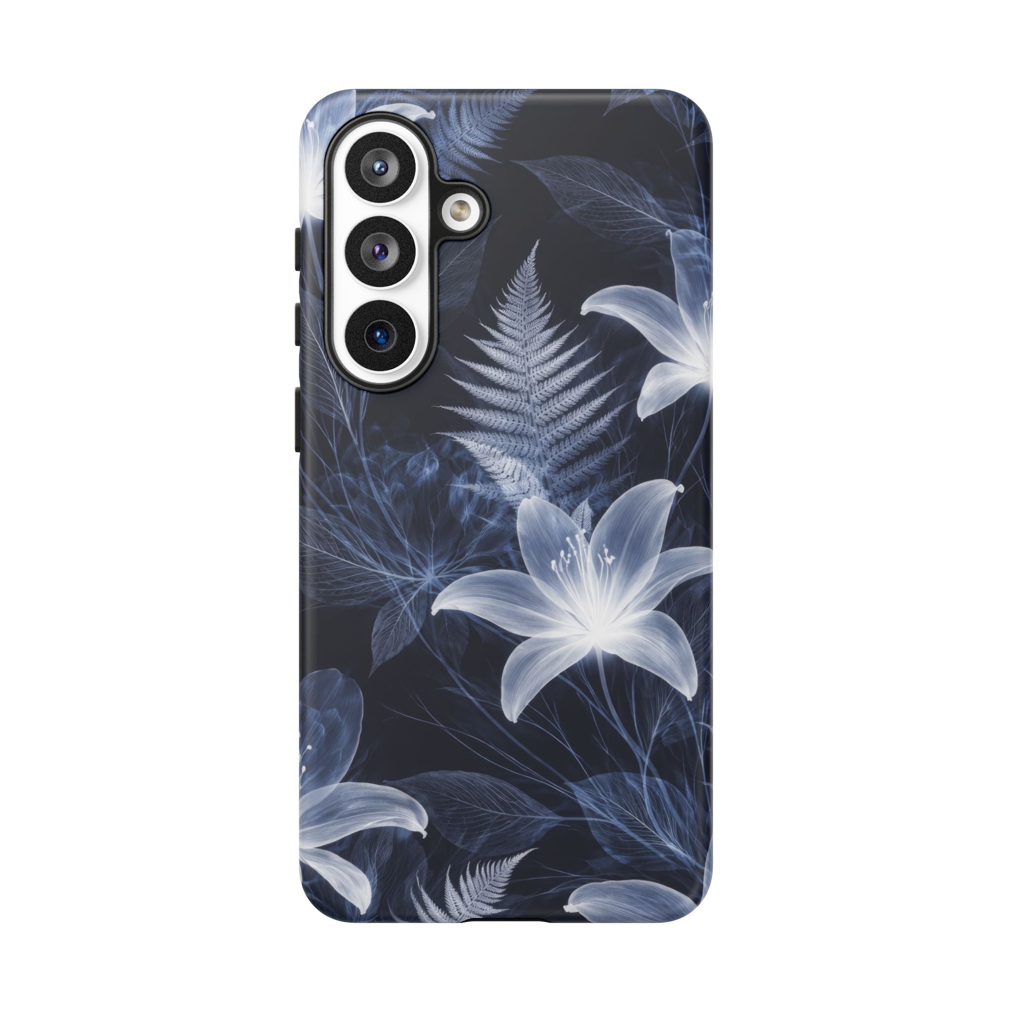 Moonlight Garden Phone Case for iPhone 11-17 and Galaxy S20-S26
