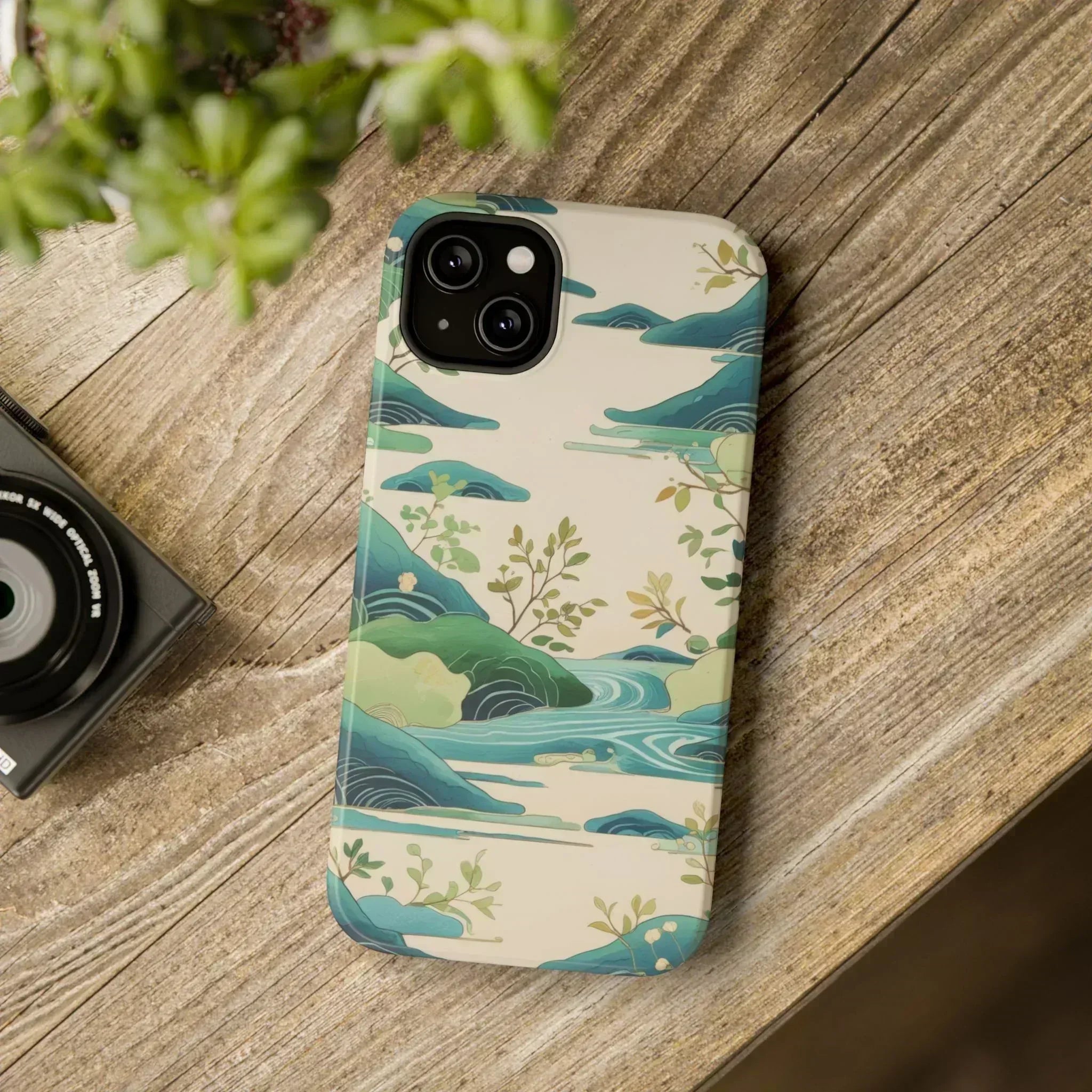 Nature Landscape Phone Case for iPhone 12-16 and Galaxy S21-S22 - KARARMDESIGN