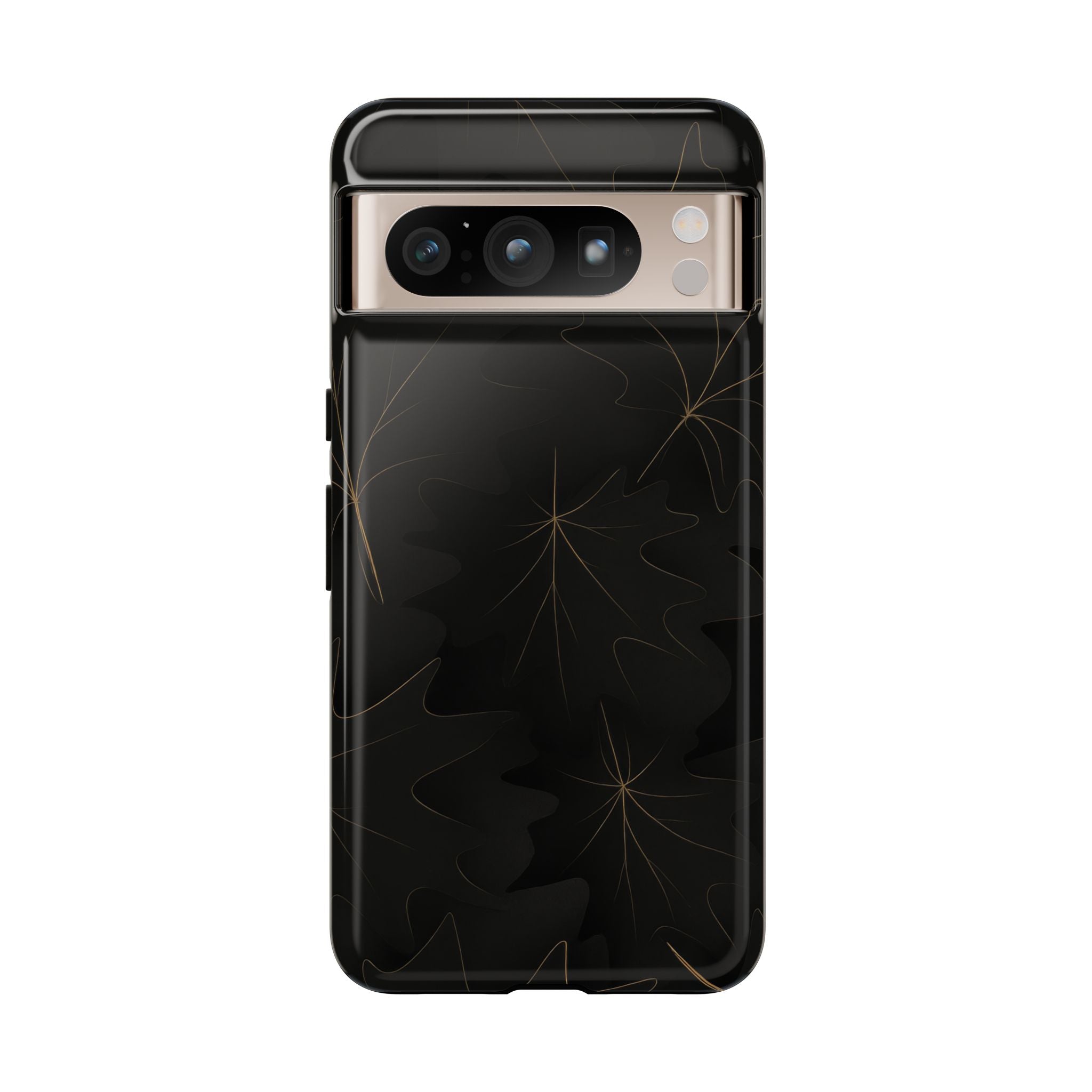 Luxury Fall Leaf Phone Case – Samsung Galaxy S20–S26 & Google Pixel 6-9