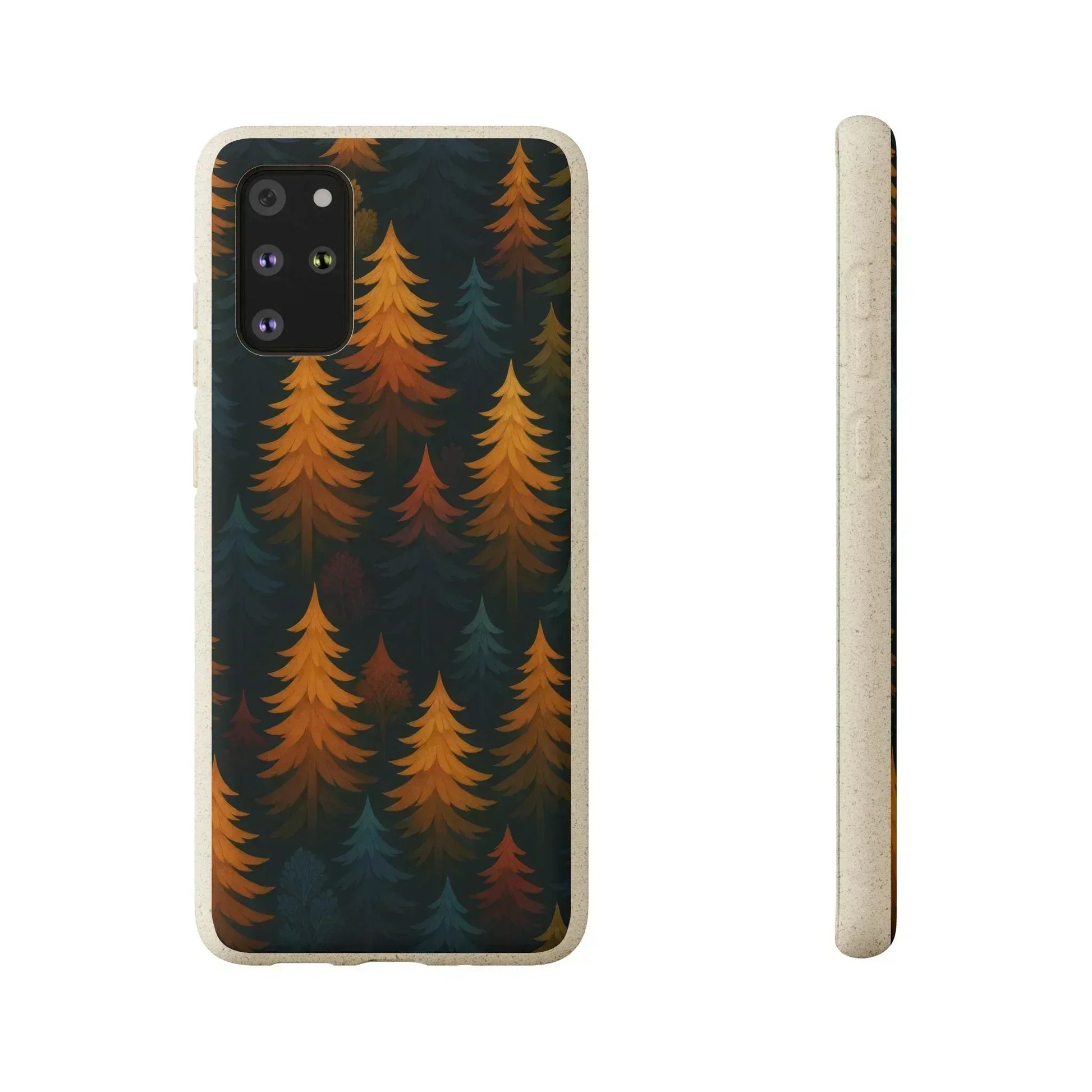 Eco Forest Biodegradable Phone Case for iPhone 11-16 and Galaxy S20-S22 - KARARMDESIGN