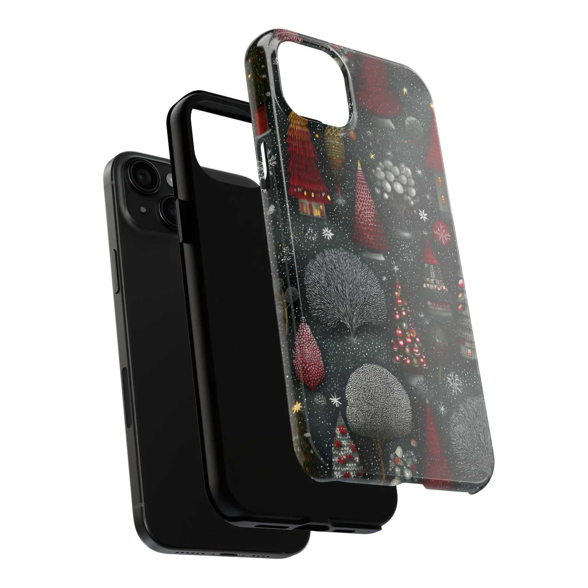 Frosted Fir Magic Phone Case for iPhone 11-17 - KARARMDESIGN