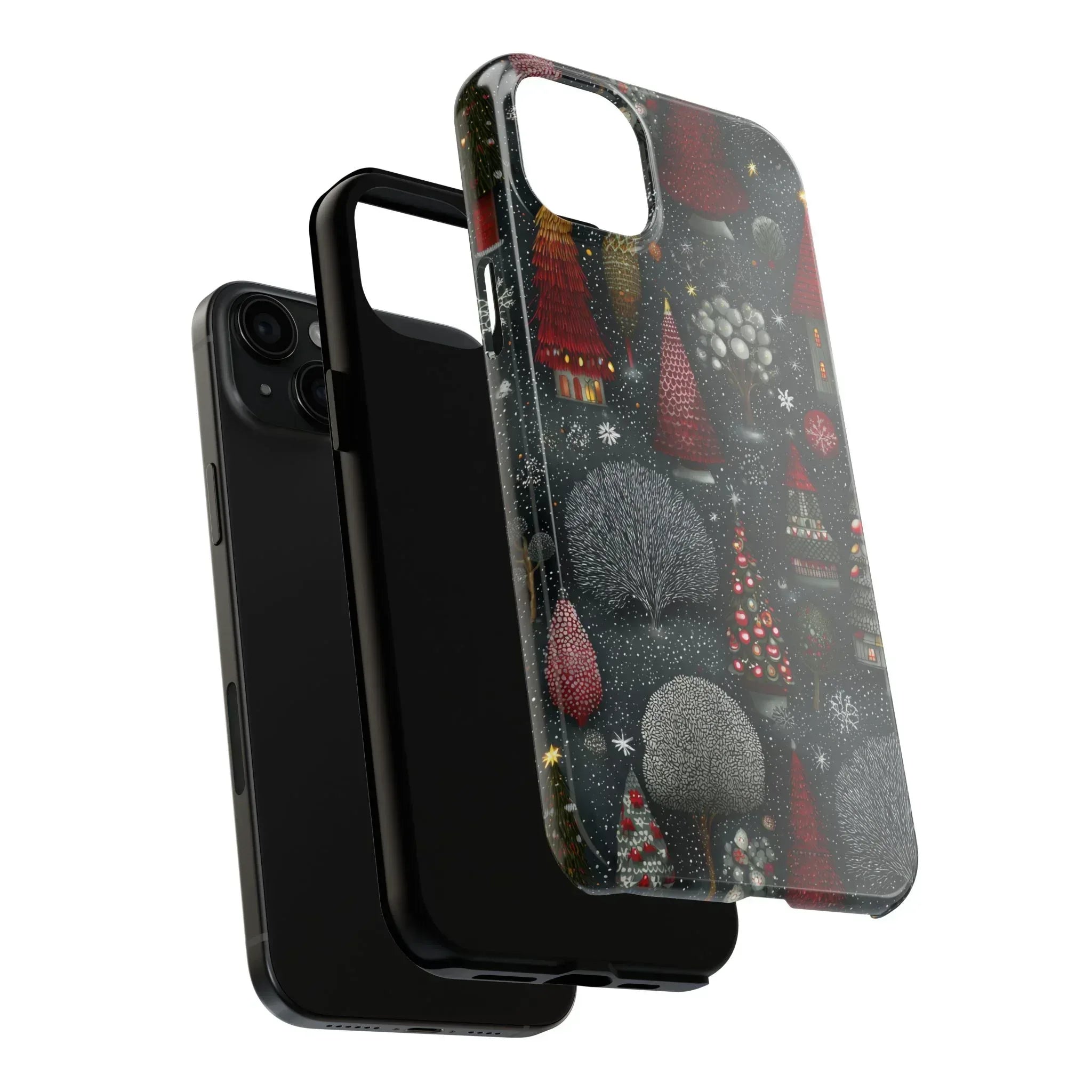 Frosted Fir Magic Phone Case for iPhone 11-17 - KARARMDESIGN