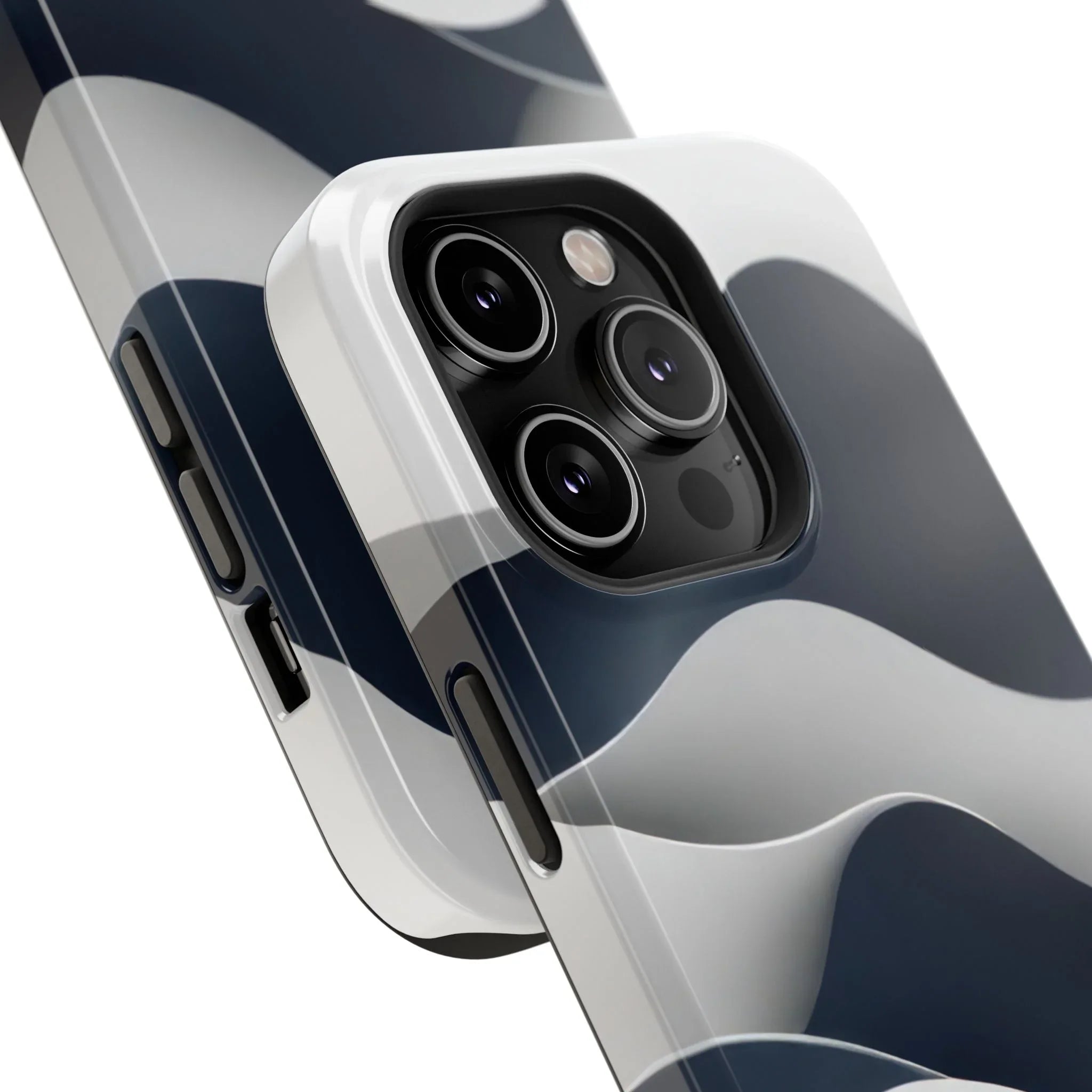 Ocean Flow Phone Case for iPhone 11-17 and Galaxy S21-S22 - KARARMDESIGN