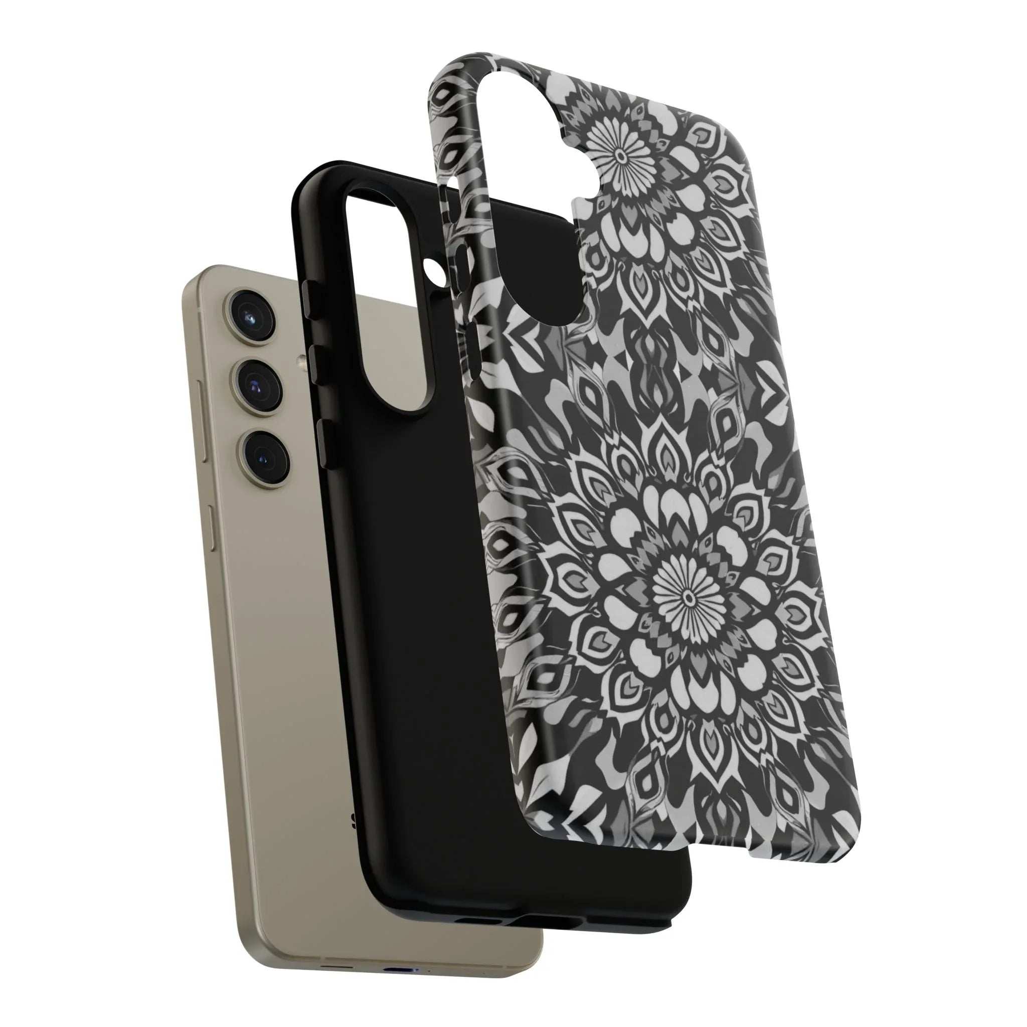 Mandala Phone Case for iPhone and Galaxy - KARARMDESIGN