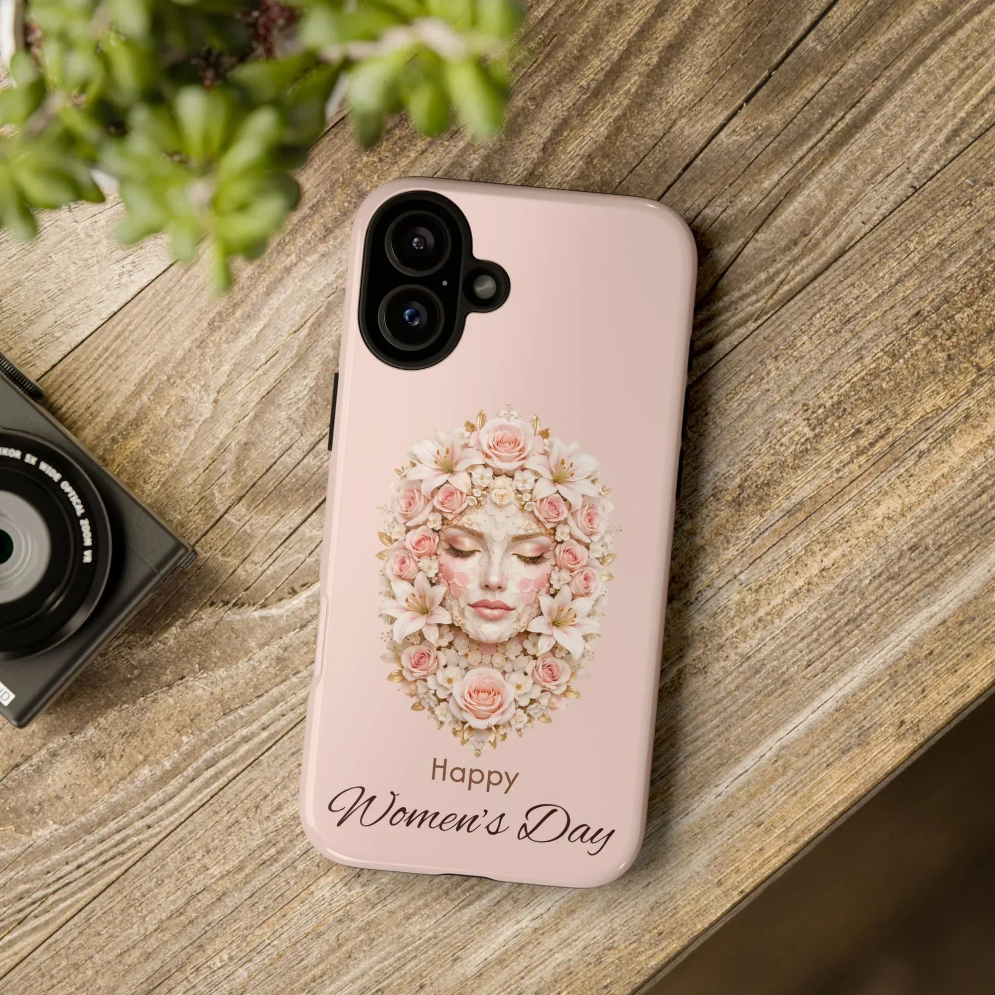 She Blooms Phone Case for iPhone 8-17 - KARARMDESIGN