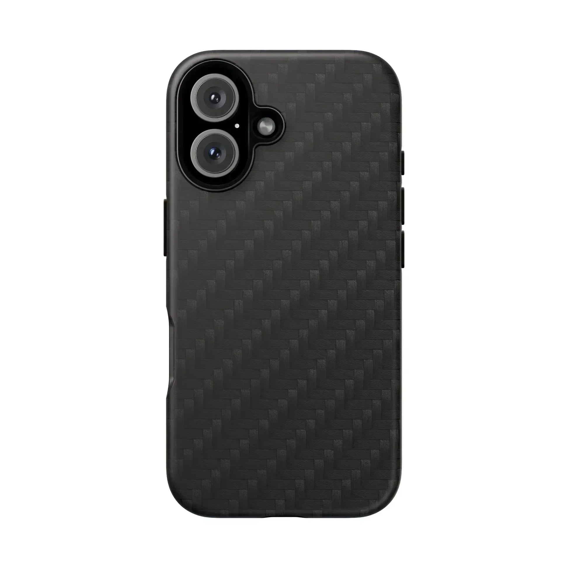 Black Carbon Phone Case for iPhone 8-16 and Google Pixel up to 9 - KARARMDESIGN