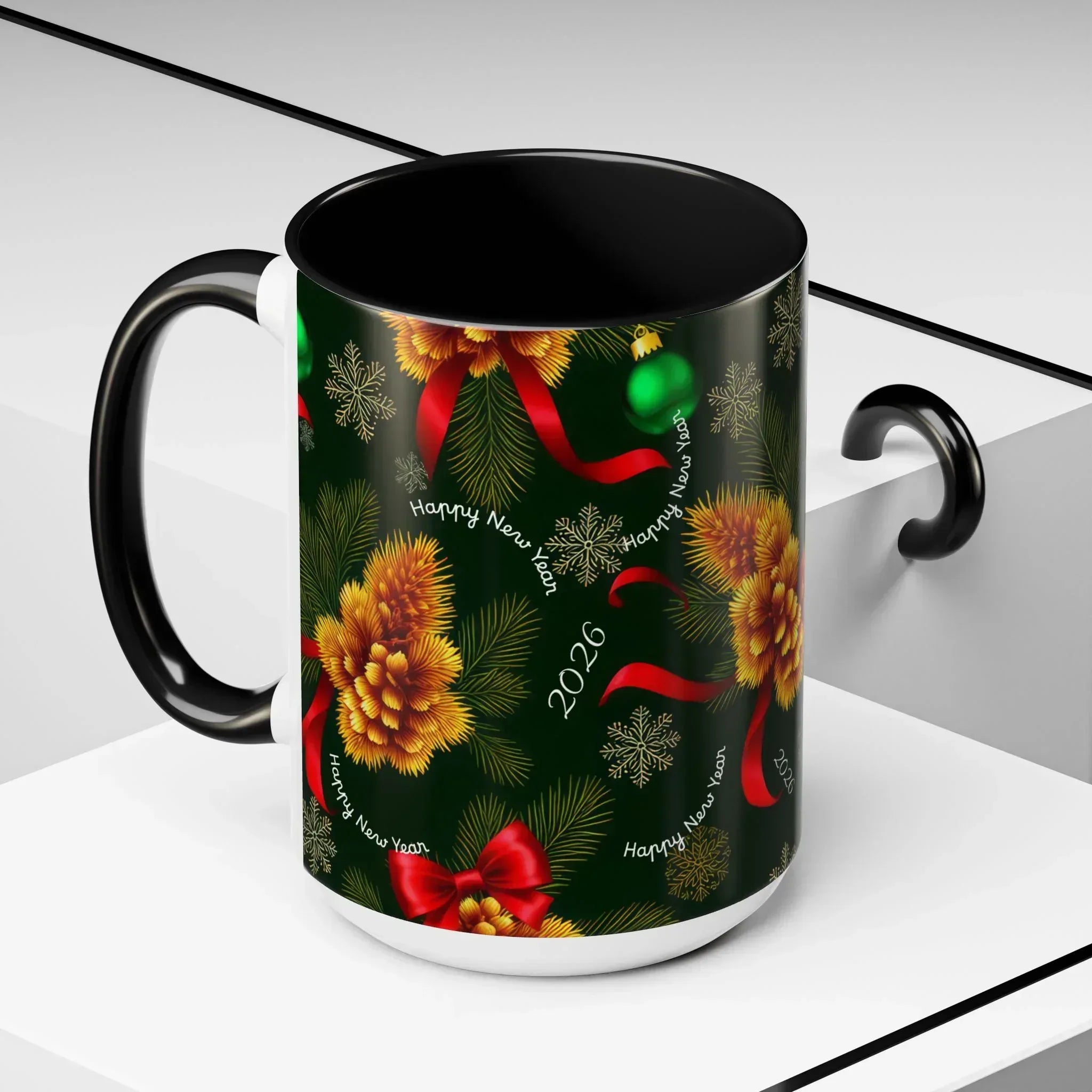 2026 Celebration Mug - Accent Coffee Mug (11, 15oz) - KARARMDESIGN