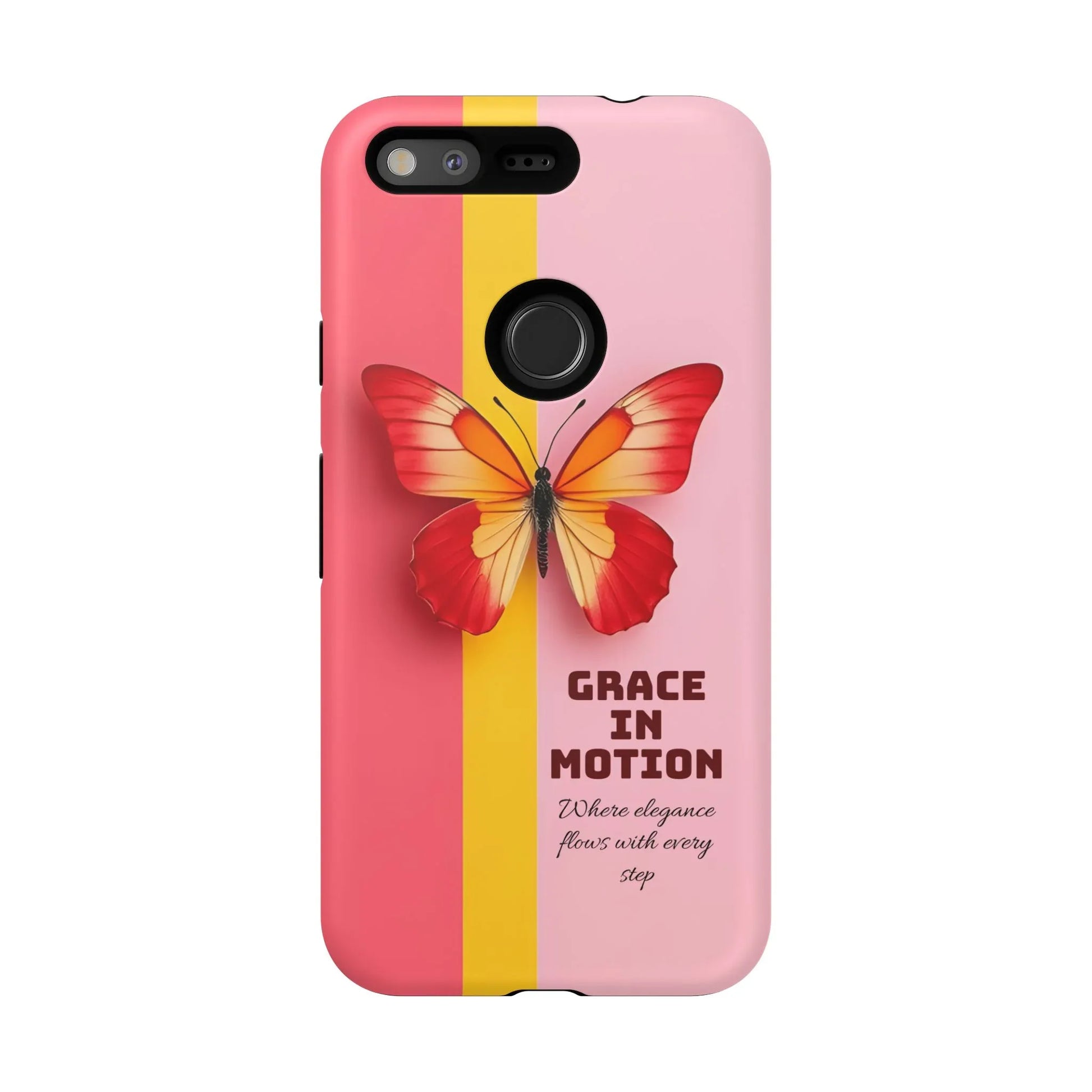 Grace in Motion – Elegant Phone Case for iPhone, Galaxy & Pixel - KARARMDESIGN