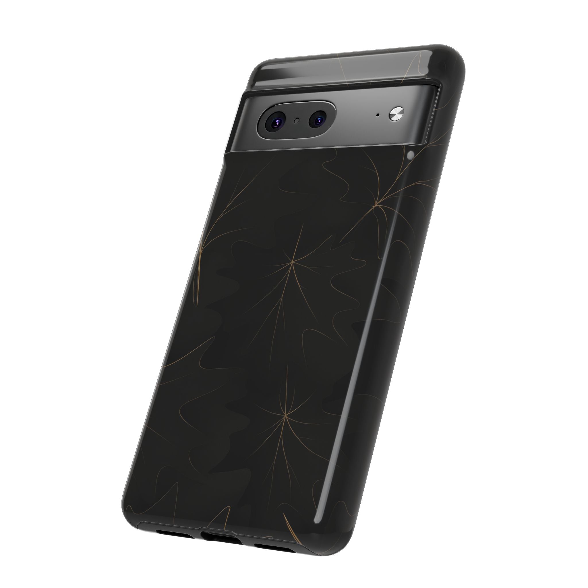 Luxury Fall Leaf Phone Case – Samsung Galaxy S20–S26 & Google Pixel 6-9