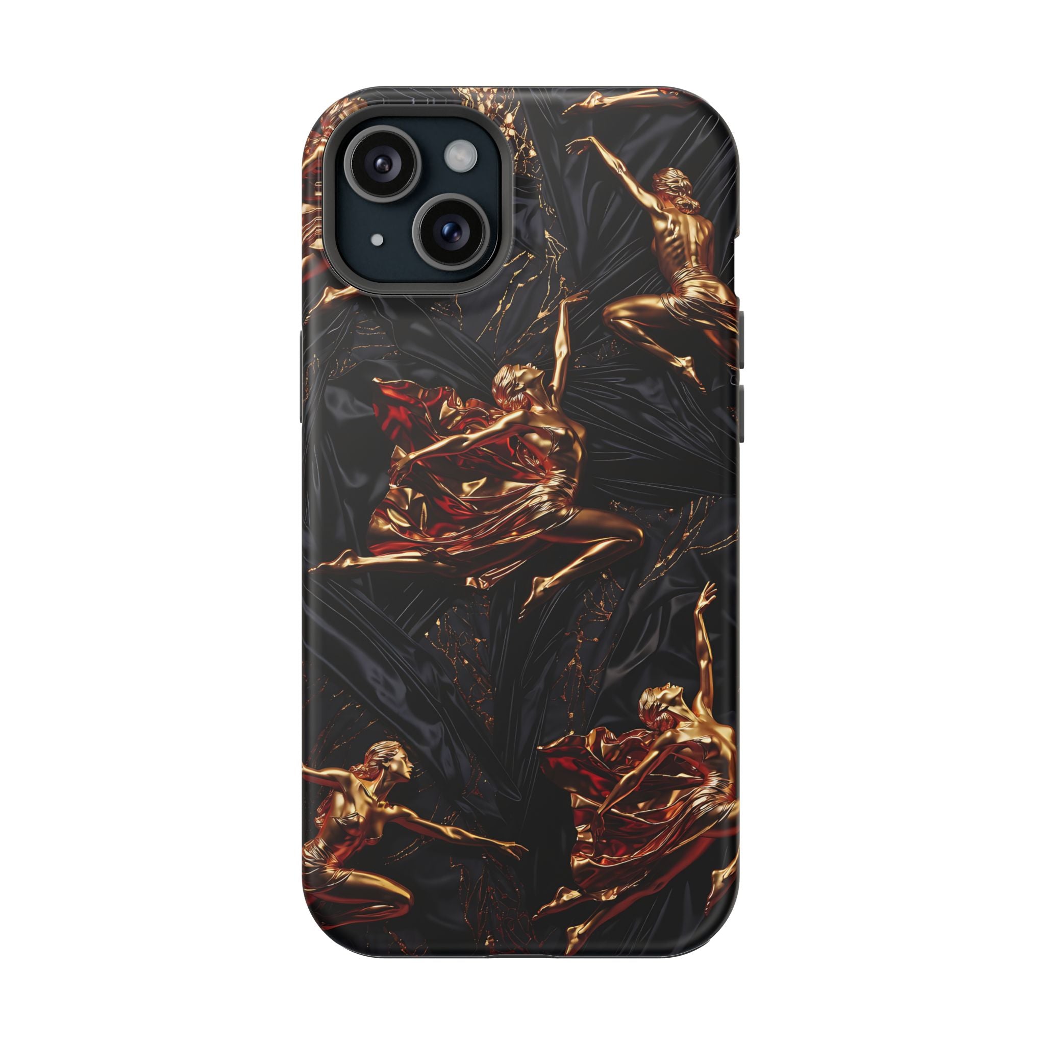 Gold Sculpture Phone Case for iPhone 13-17 & Samsung Galaxy S26