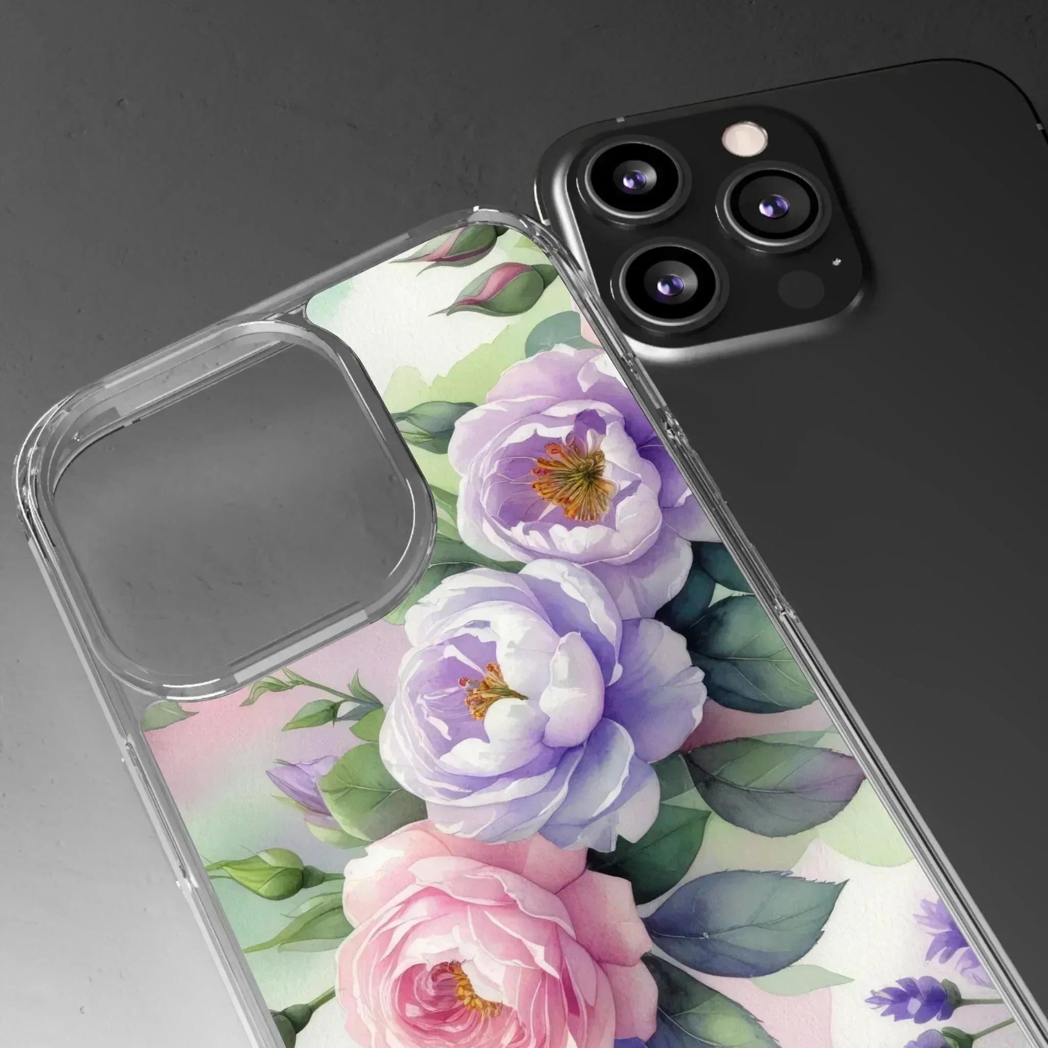 Clear Phone Case for iPhone 12-16 and Samsung Galaxy S21 - KARARMDESIGN