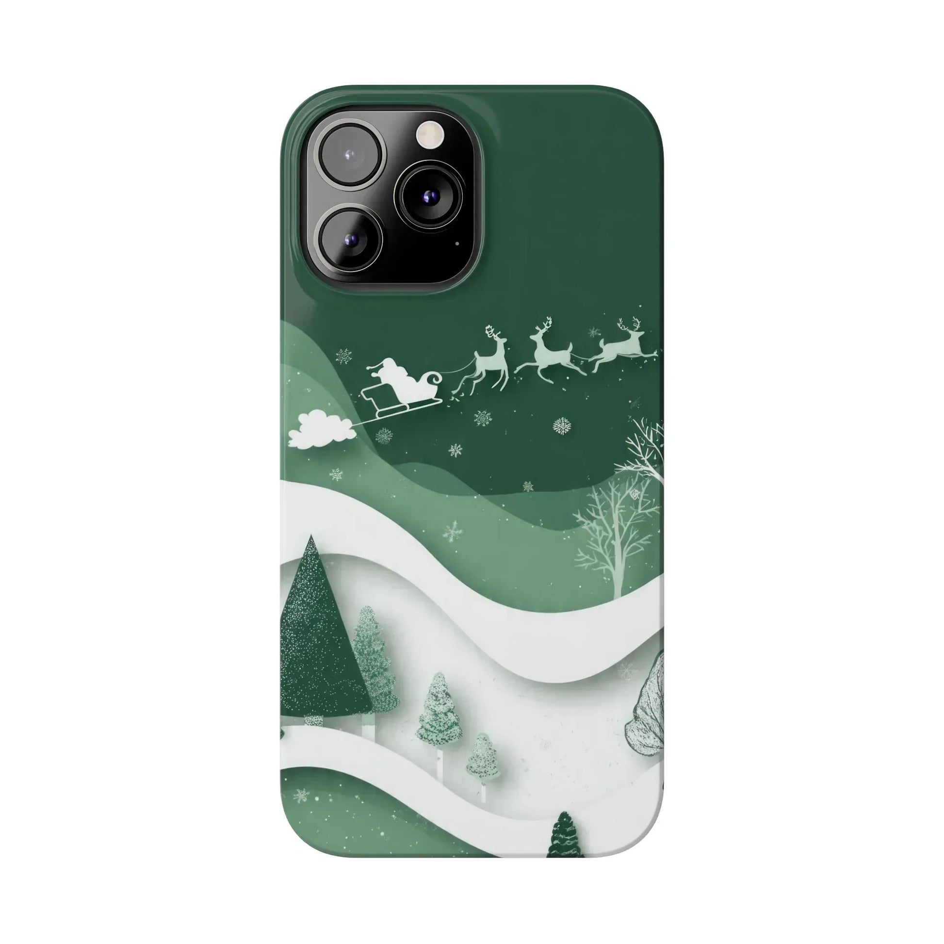 Evergreen Forest Phone Case for iPhone 11–17 - KARARMDESIGN