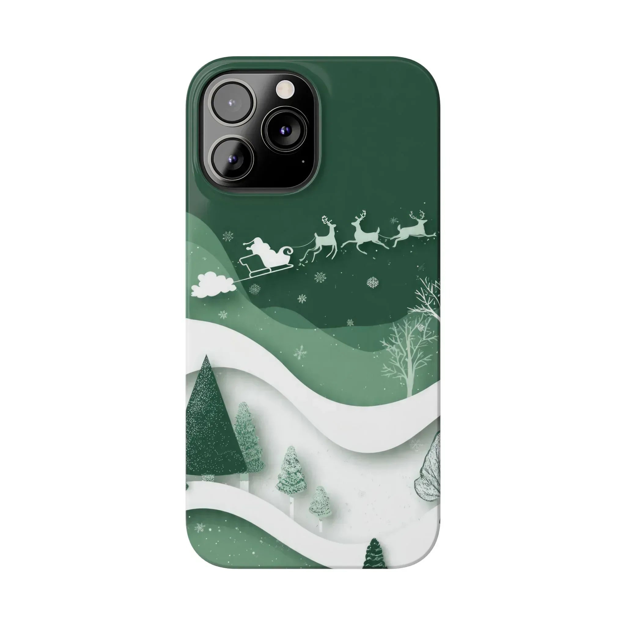 Evergreen Forest Phone Case for iPhone 11–17 - KARARMDESIGN