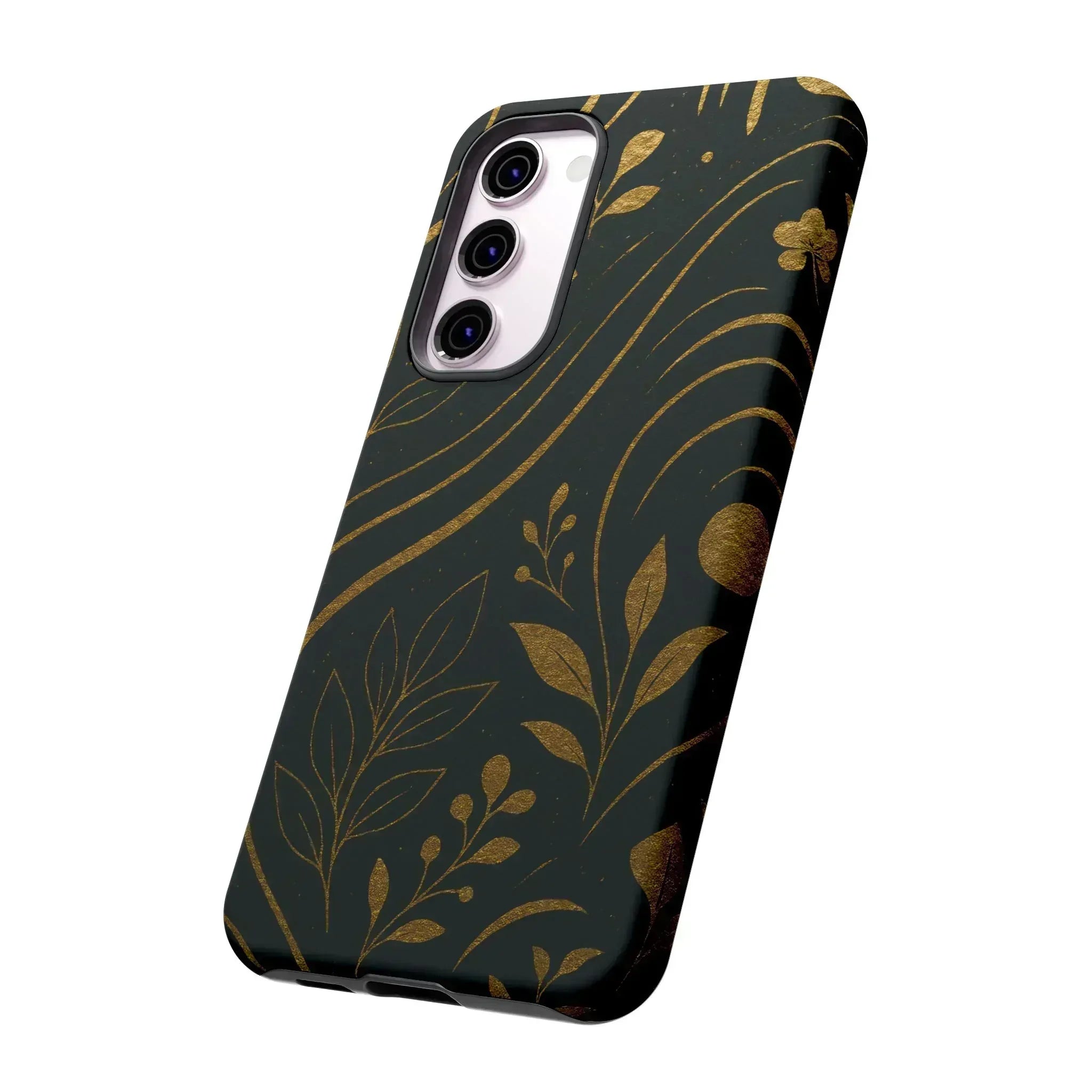 Gold Pattern Phone Case for Galaxy and Pixel - KARARMDESIGN