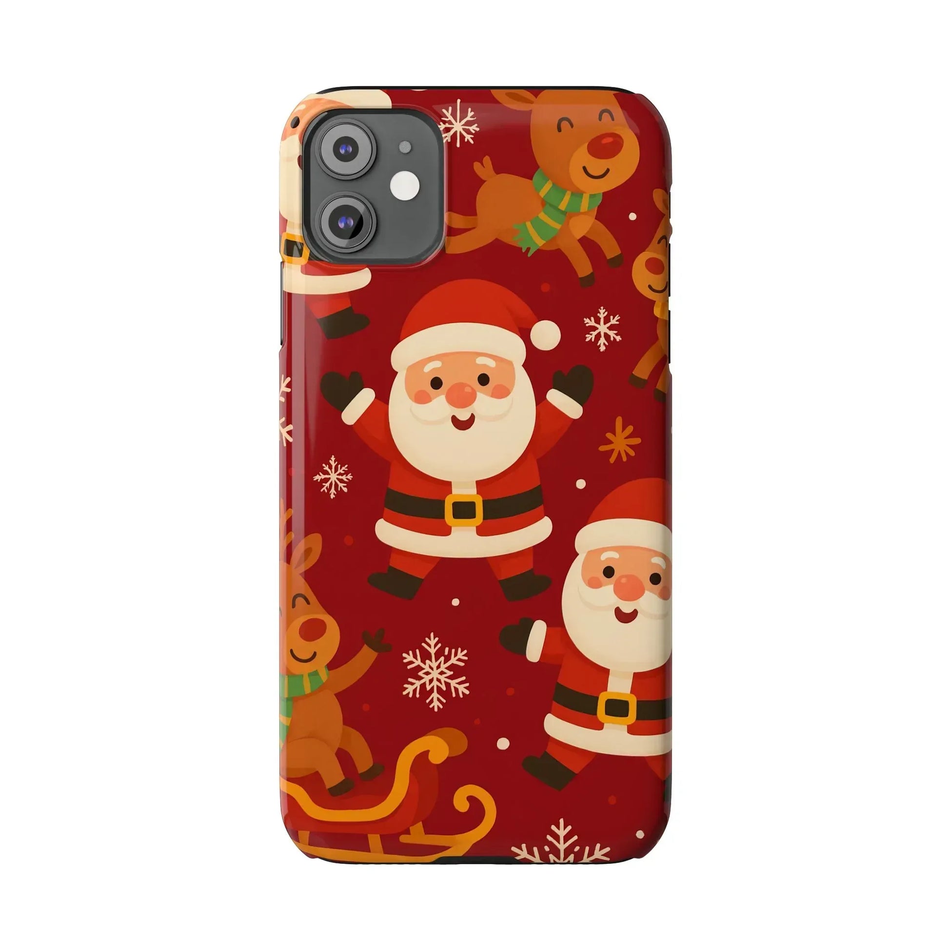 Jingle Journey Phone Case for iPhone 11-17 - KARARMDESIGN