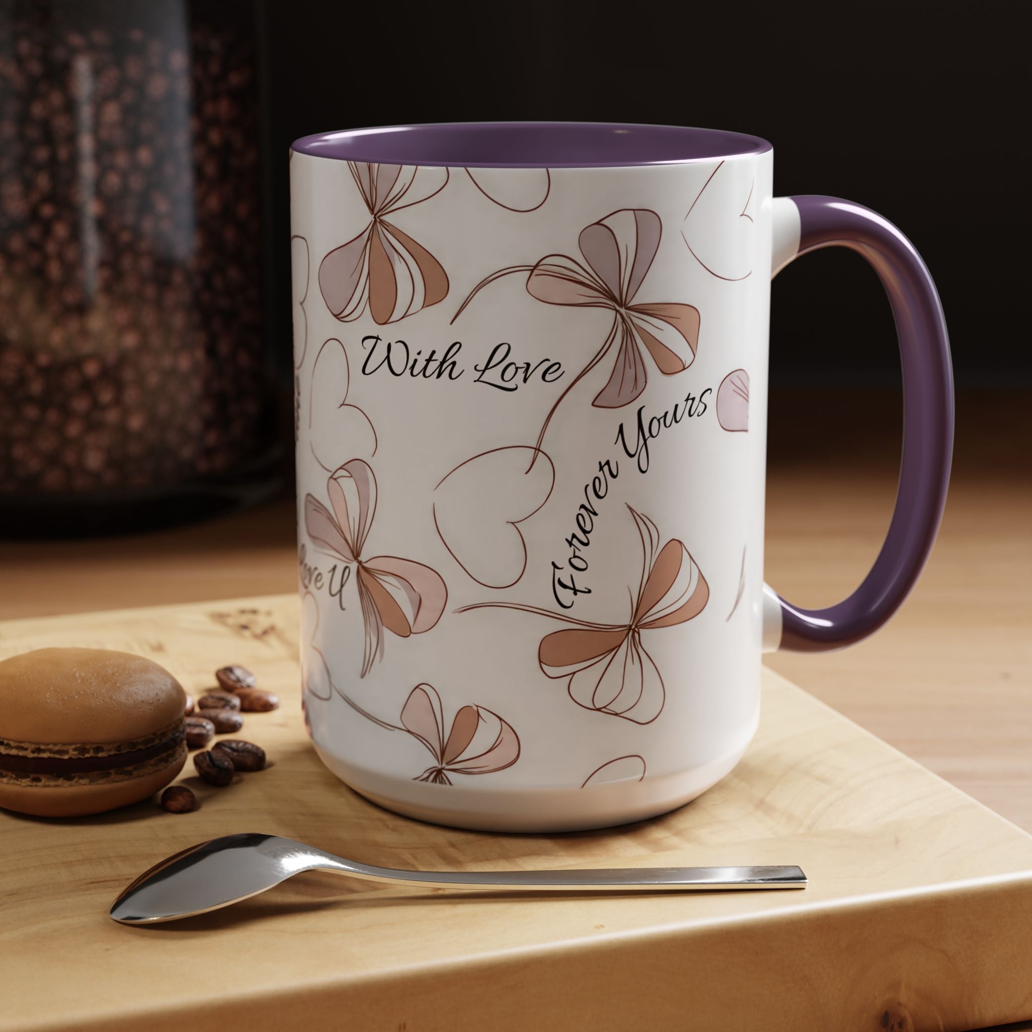Love Messages Accent Coffee Mug (11, 15oz)