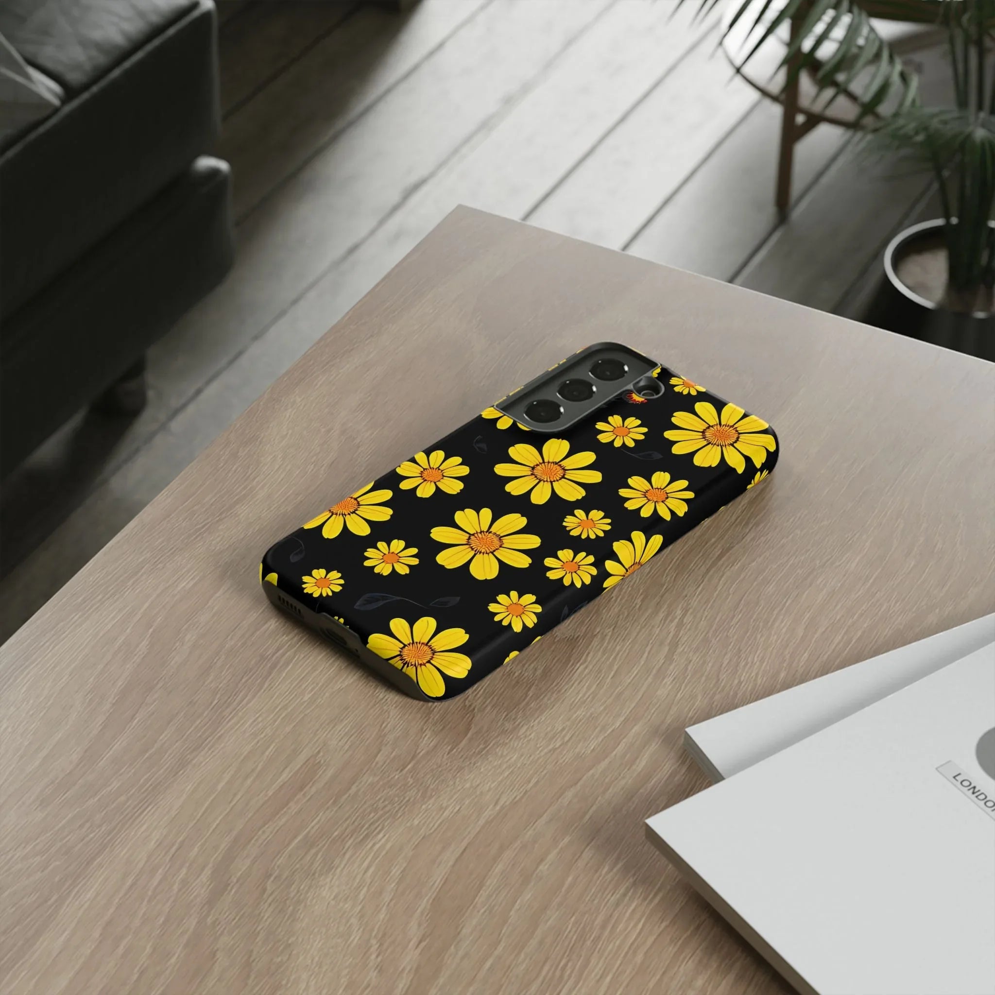 Elegant Floral Phone Case for Samsung Galaxy S20-S25 - KARARMDESIGN