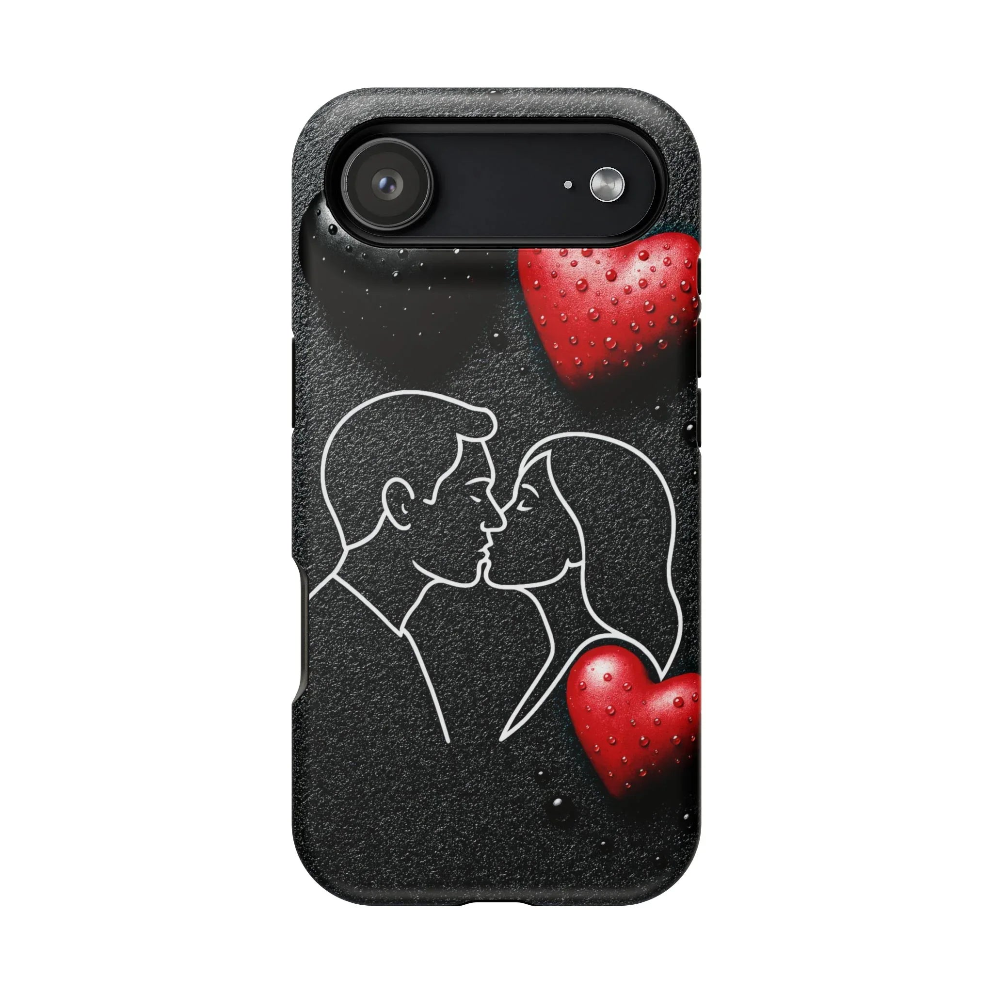 Midnight Kiss Phone Case for iPhone 13-17 - KARARMDESIGN