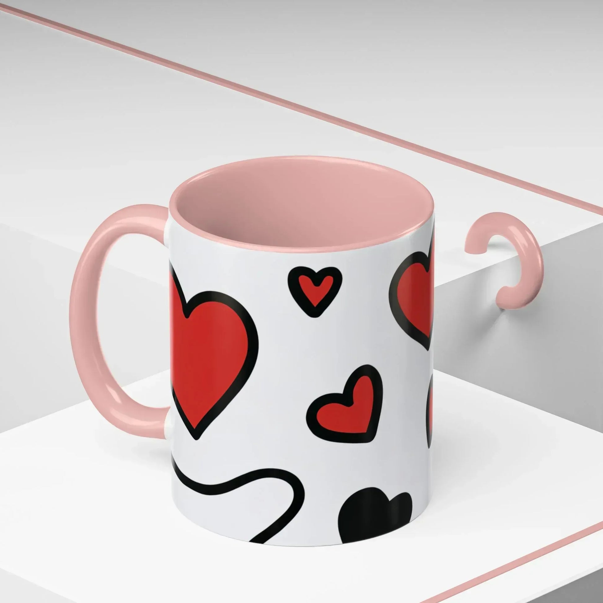 Love Overflow Mug – Accent Coffee Mug (11, 15oz) - KARARMDESIGN