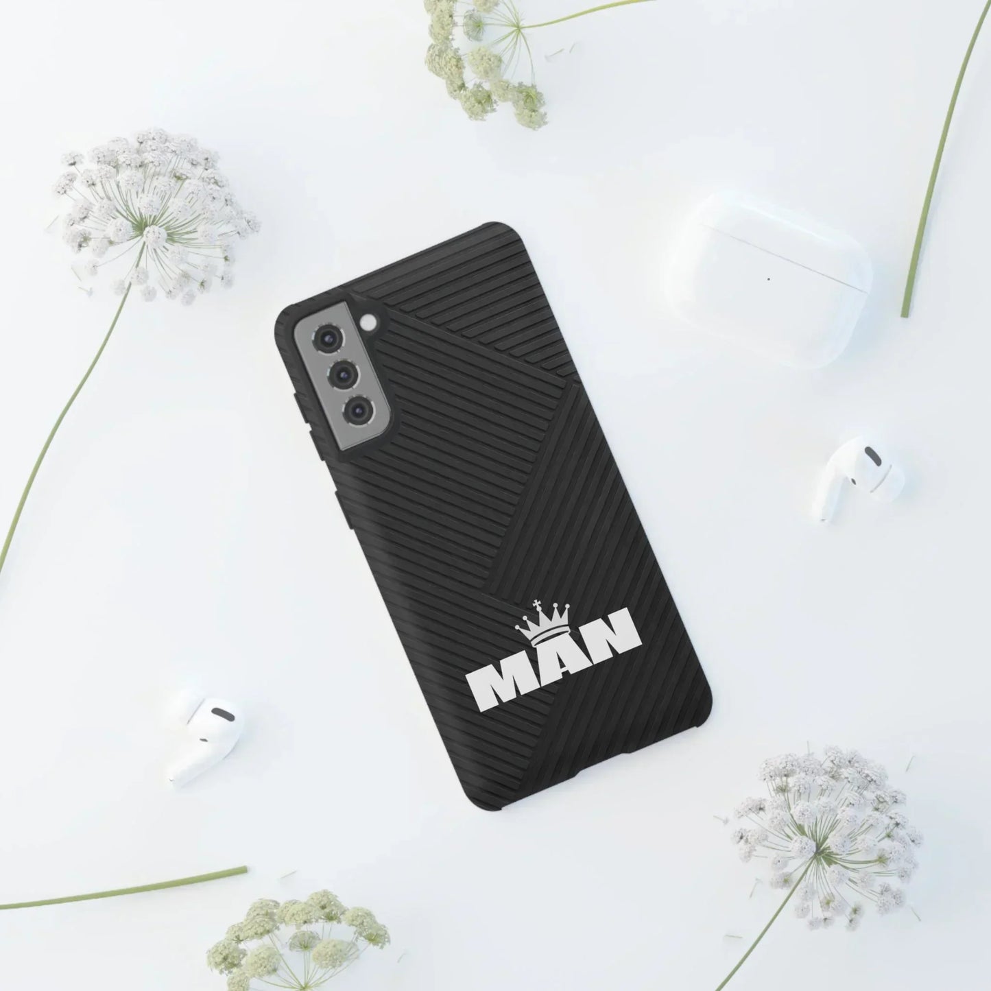 MAN Logo Phone Case for Samsung Galaxy S10-S25 Models - KarArmDesign