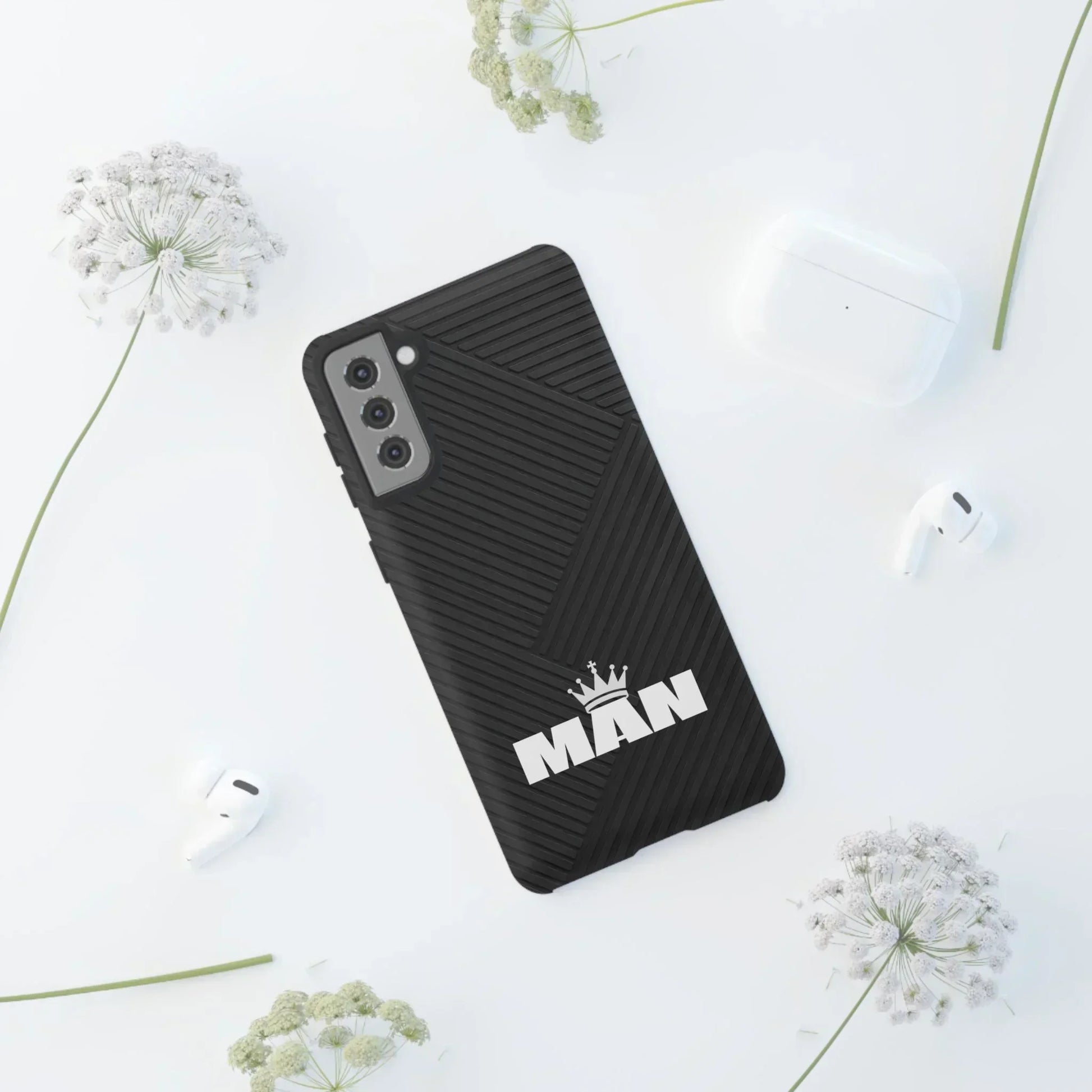 MAN Logo Phone Case for Samsung Galaxy S10-S25 Models - KarArmDesign
