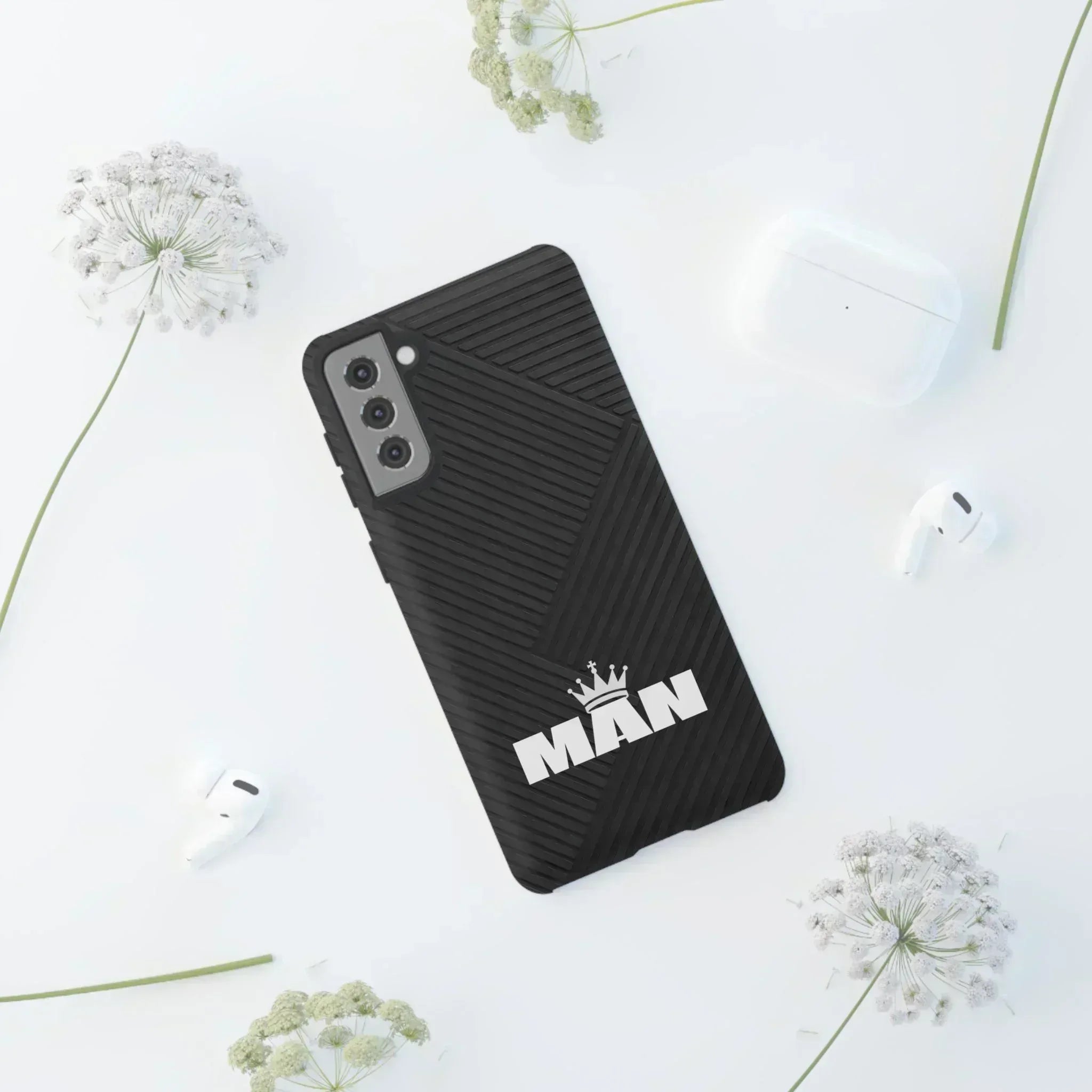 MAN Logo Phone Case for Samsung Galaxy S10-S25 - KARARMDESIGN