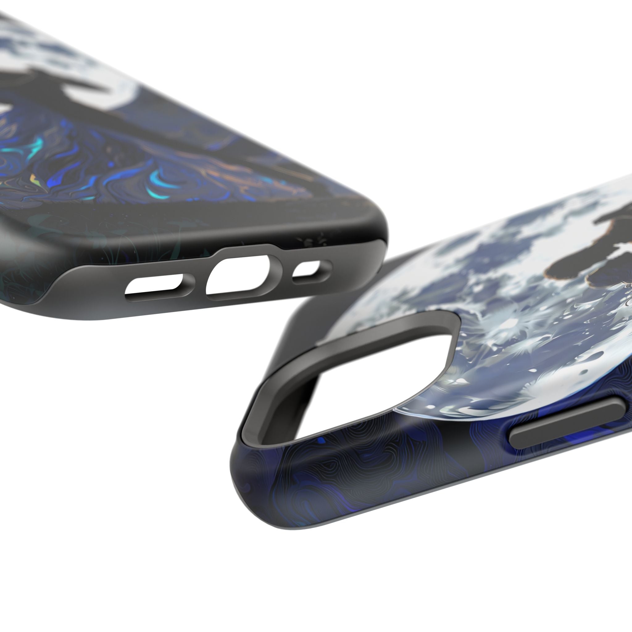 Romantic Moonlight Dance Magnetic Phone Case – iPhone 15–17 & Samsung Galaxy S26