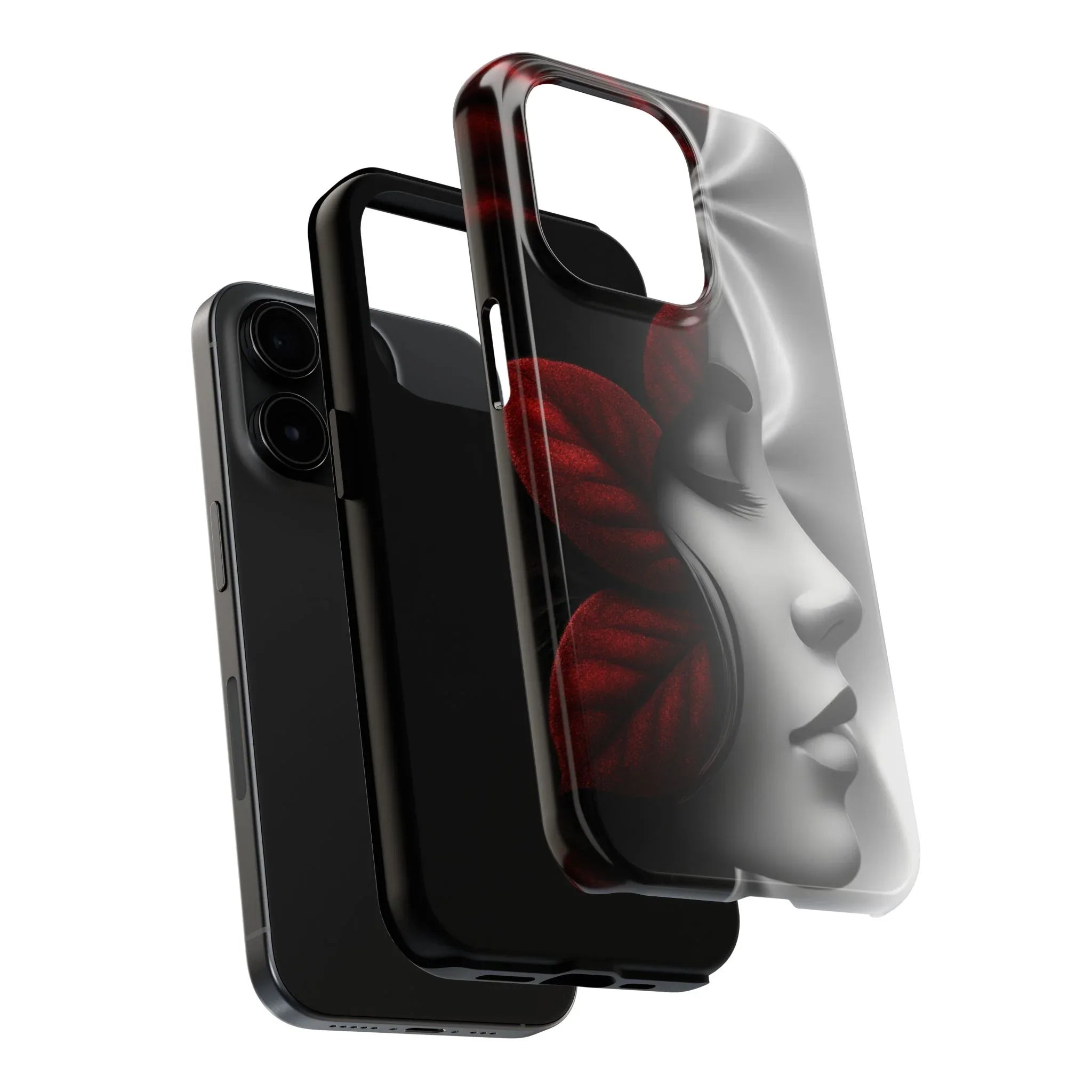 Whispered Grace Phone Case for iPhone 11-17 and Galaxy S21-S25 - KARARMDESIGN