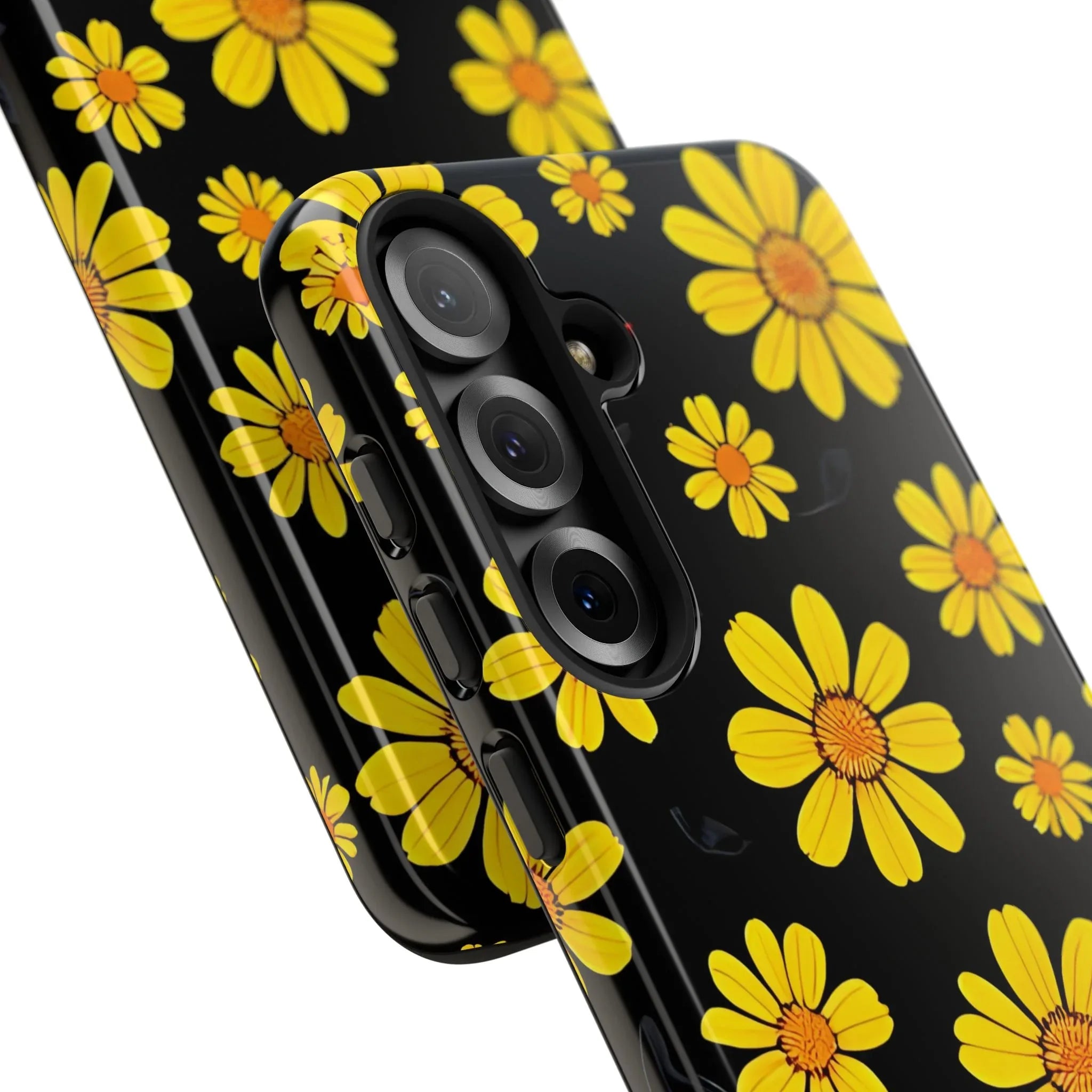 Elegant Floral Phone Case for Samsung Galaxy S20-S25 - KARARMDESIGN