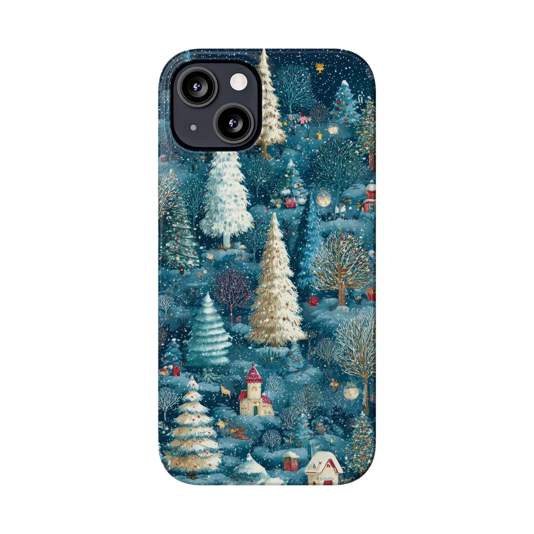 Frosty Forest Phone Case for iPhone 11-17 - KARARMDESIGN