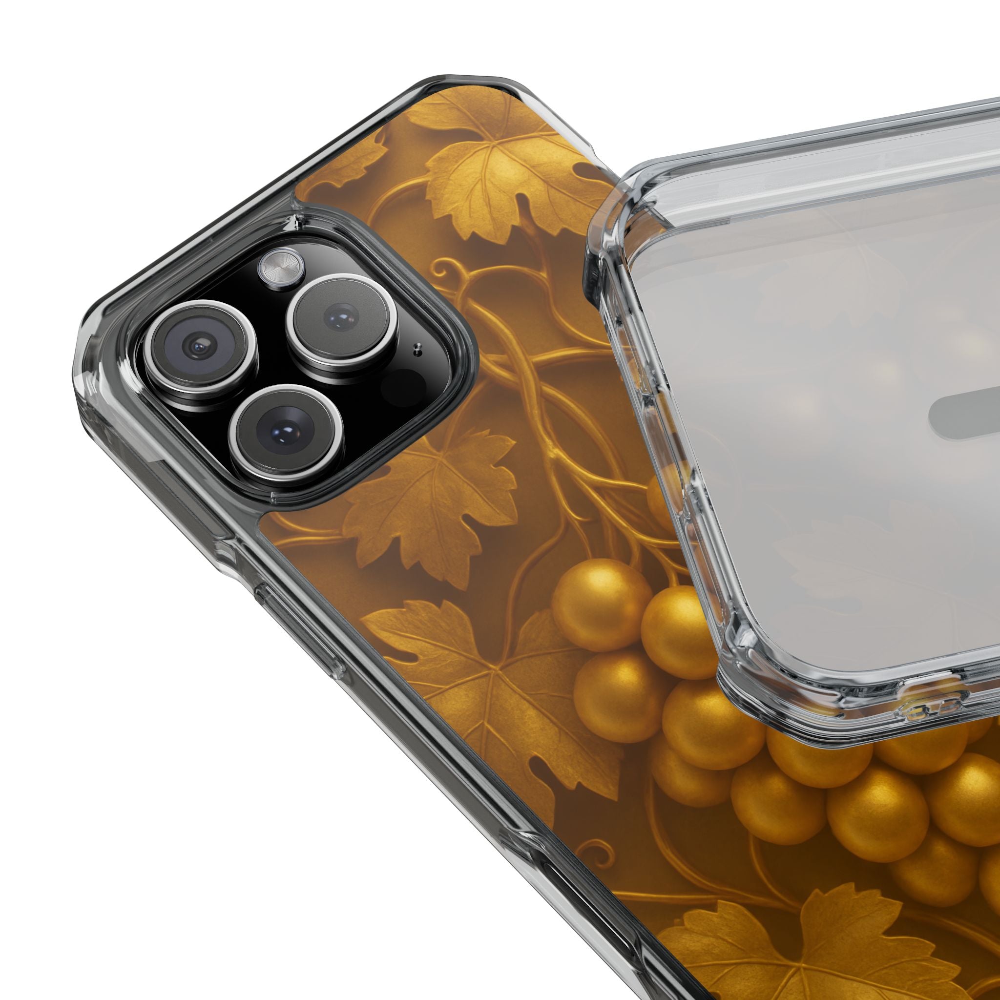 Golden Grapes Phone Case for iPhone 14-17