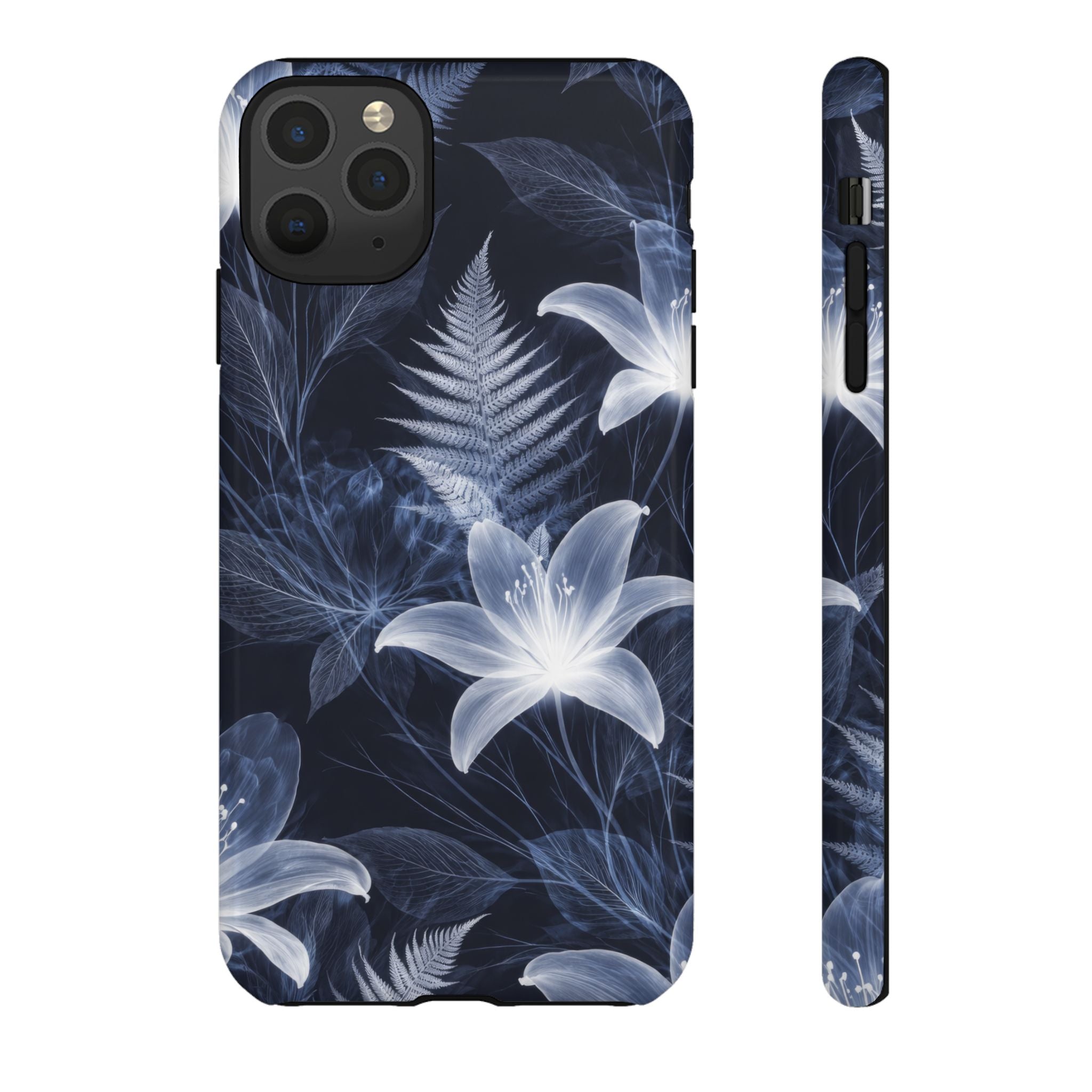 Moonlight Garden Phone Case for iPhone 11-17 and Galaxy S20-S26