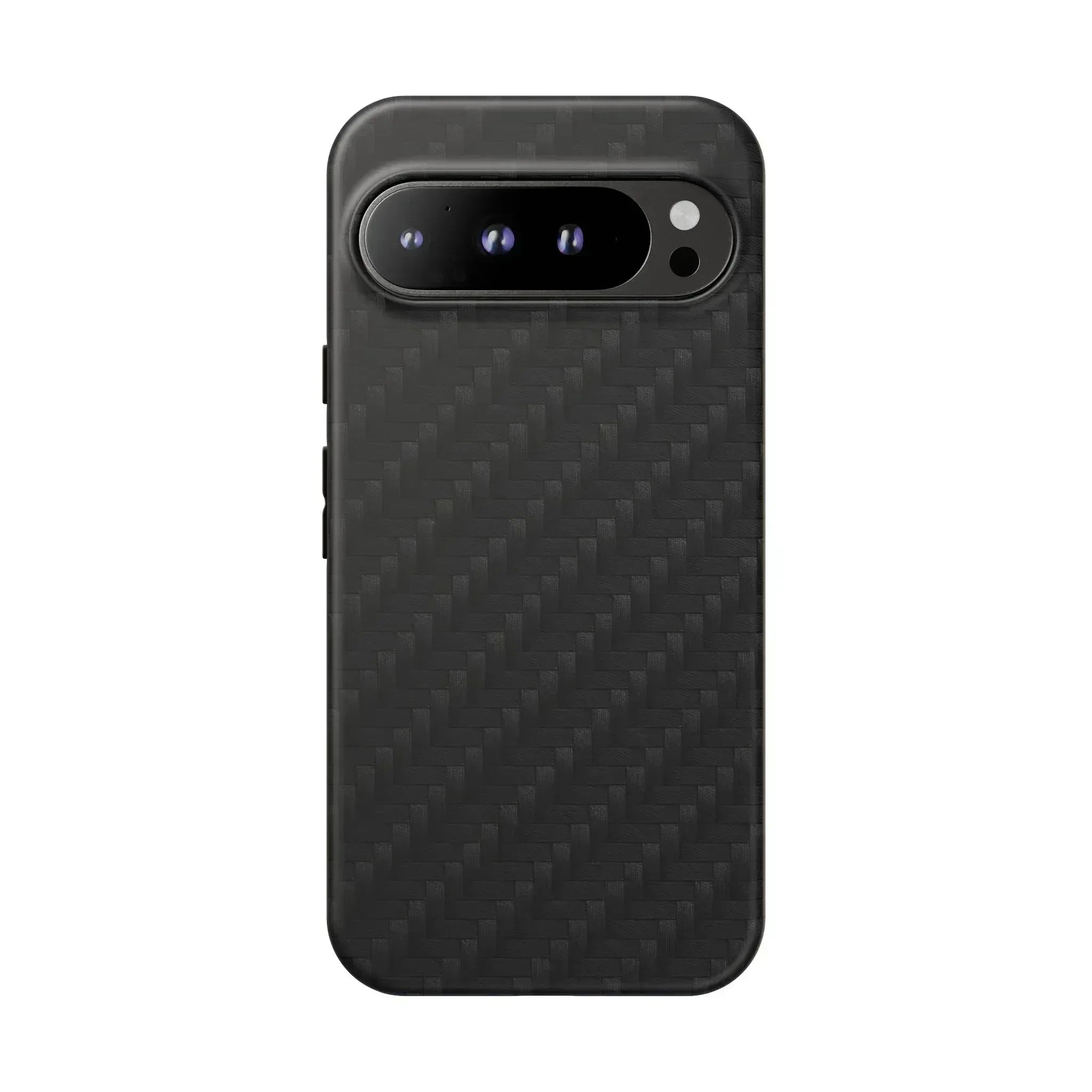 Black Carbon Phone Case for iPhone 8-16 and Google Pixel up to 9 - KARARMDESIGN