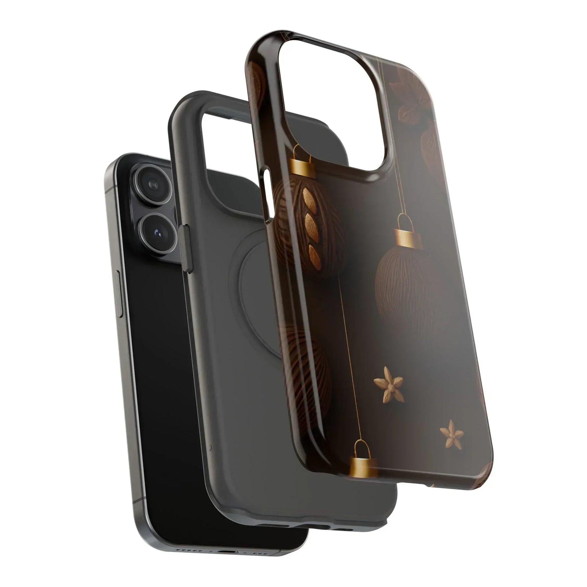 Chocolate Ornaments Phone Case for iPhone 11-17 and Galaxy S21-S22 - KARARMDESIGN