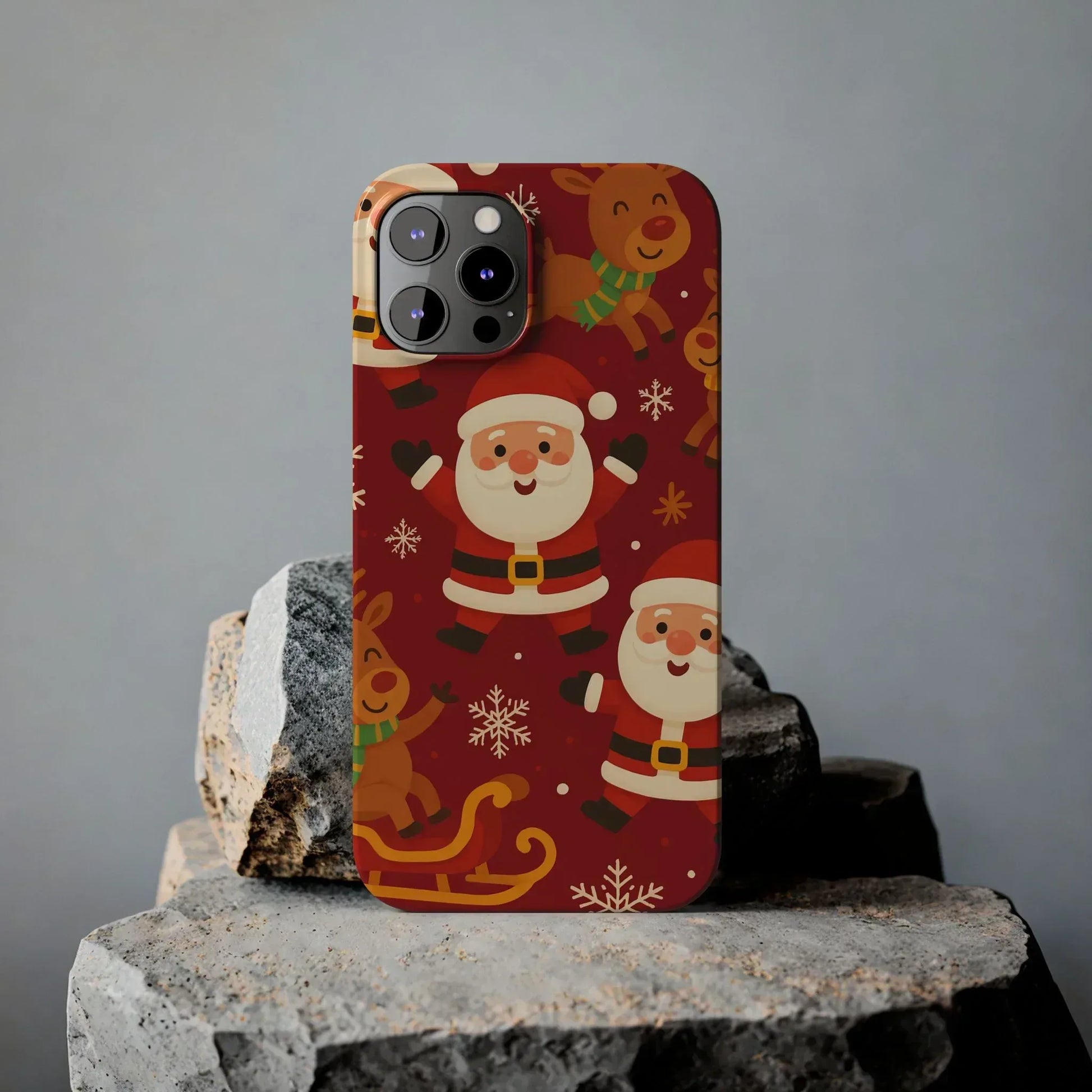 Jingle Journey Phone Case for iPhone 11-17 - KARARMDESIGN