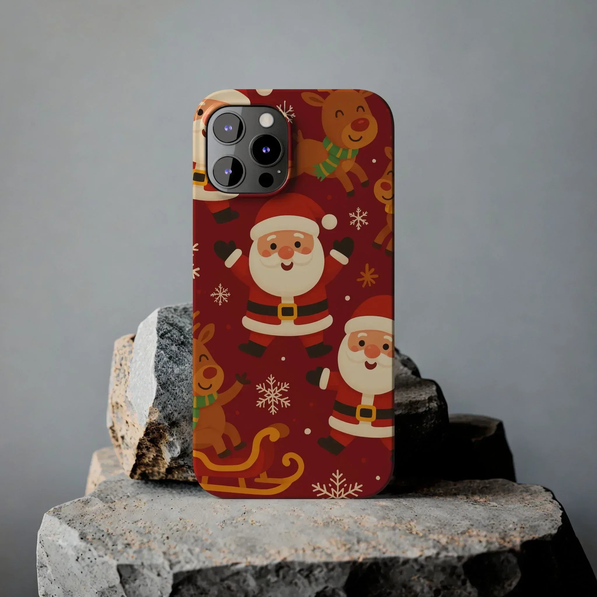 Jingle Journey Phone Case for iPhone 11-17 - KARARMDESIGN