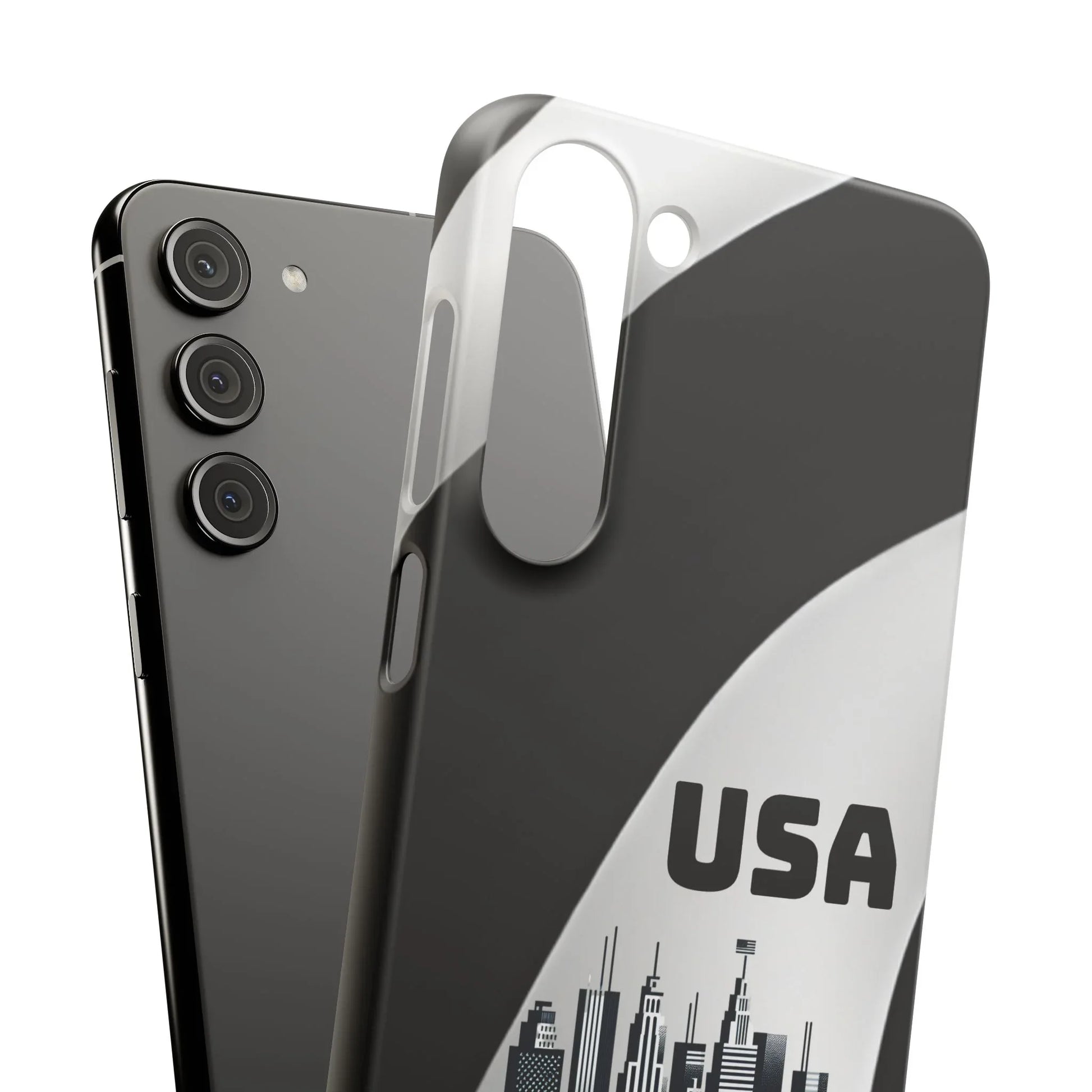 Monochrome New York City Phone Case for iPhone, Galaxy & Pixel - KARARMDESIGN