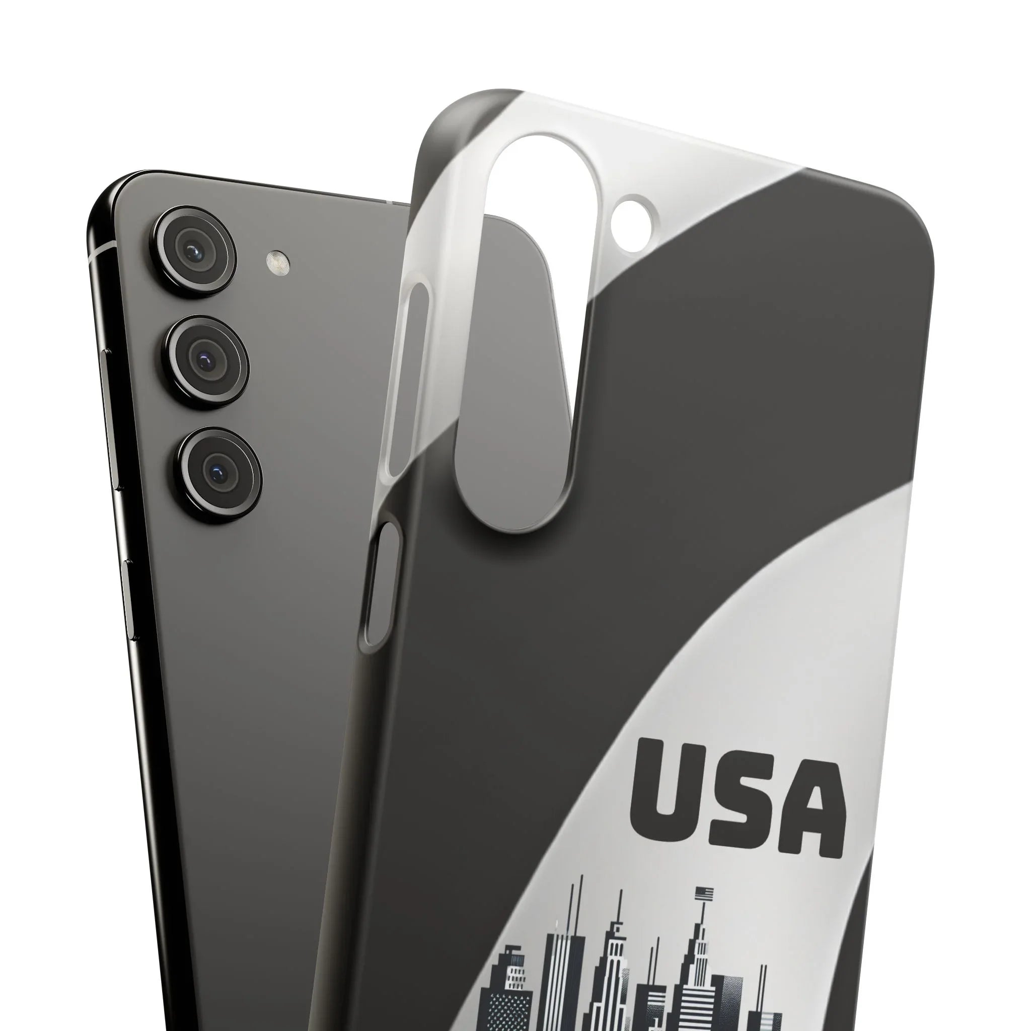 Monochrome New York City Phone Case for iPhone, Galaxy & Pixel - KARARMDESIGN