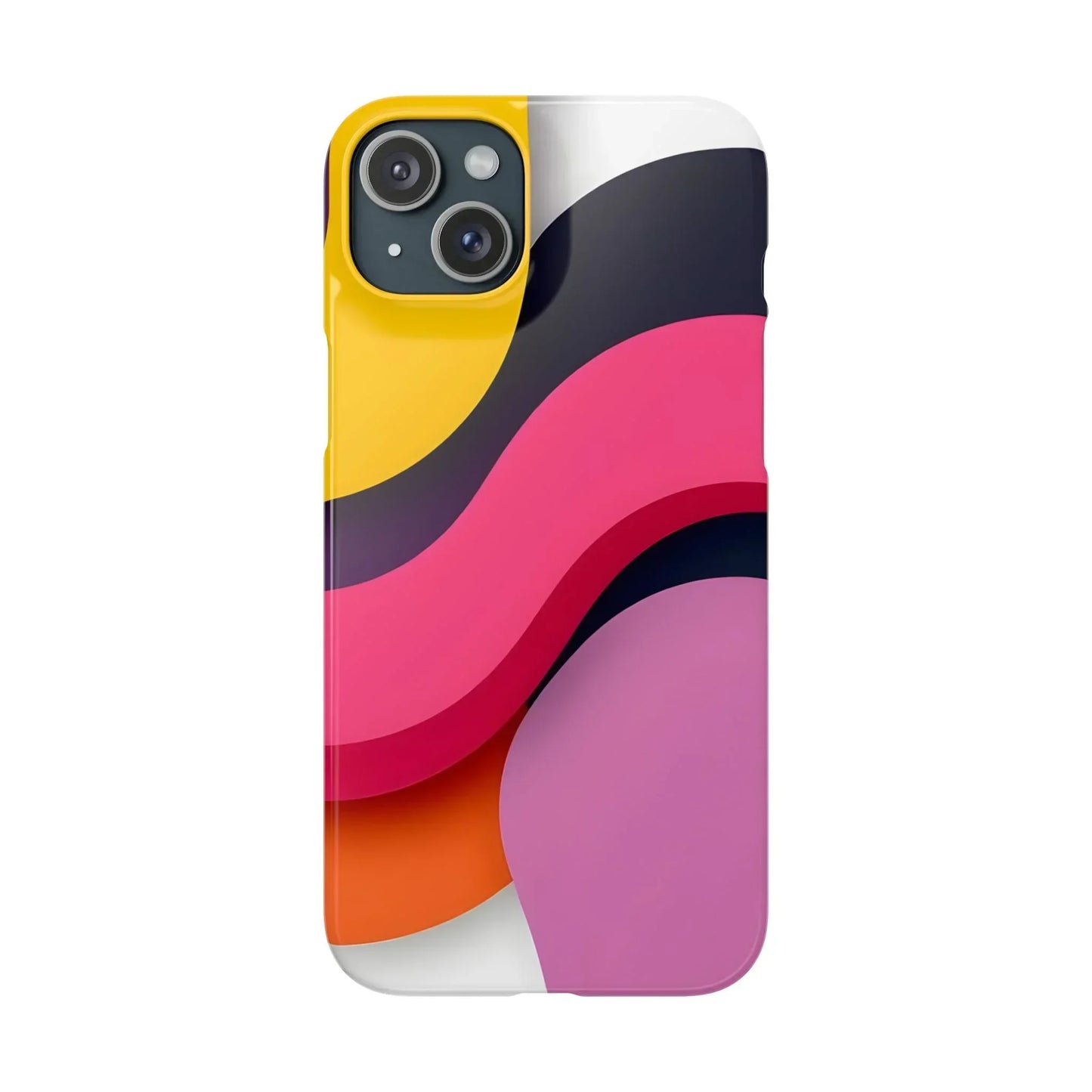 Abstract Phone Case for iPhone 7-16 and Samsung Galaxy S10-S25 Models - KarArmDesign