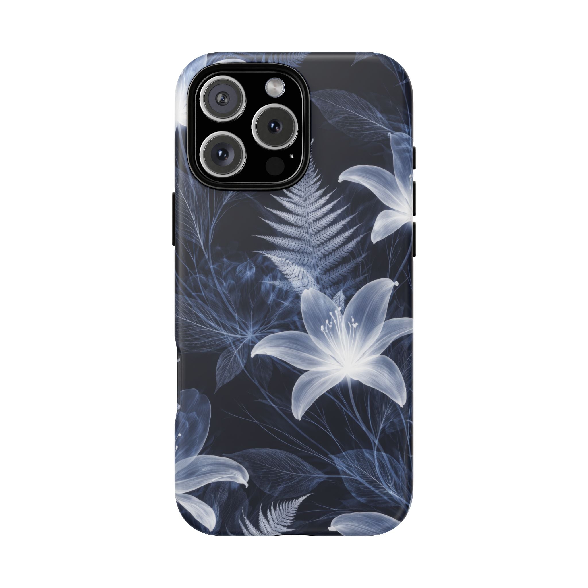 Moonlight Garden Phone Case for iPhone 11-17 and Galaxy S20-S26