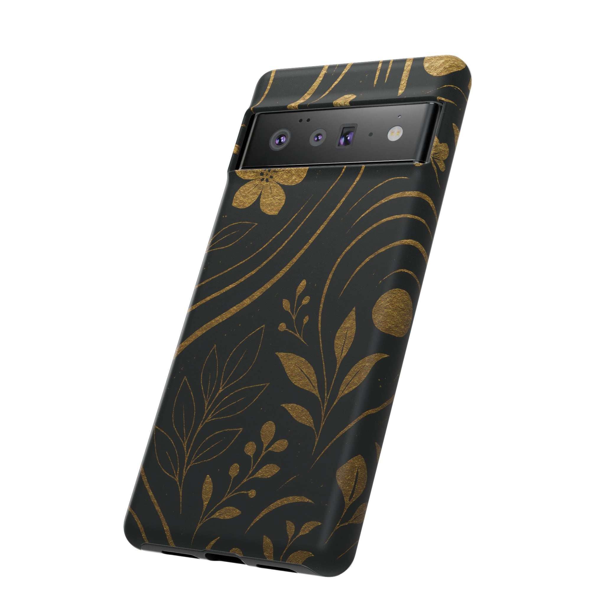 Gold Pattern Tough Phone Case for Samsung Galaxy & Google Pixel