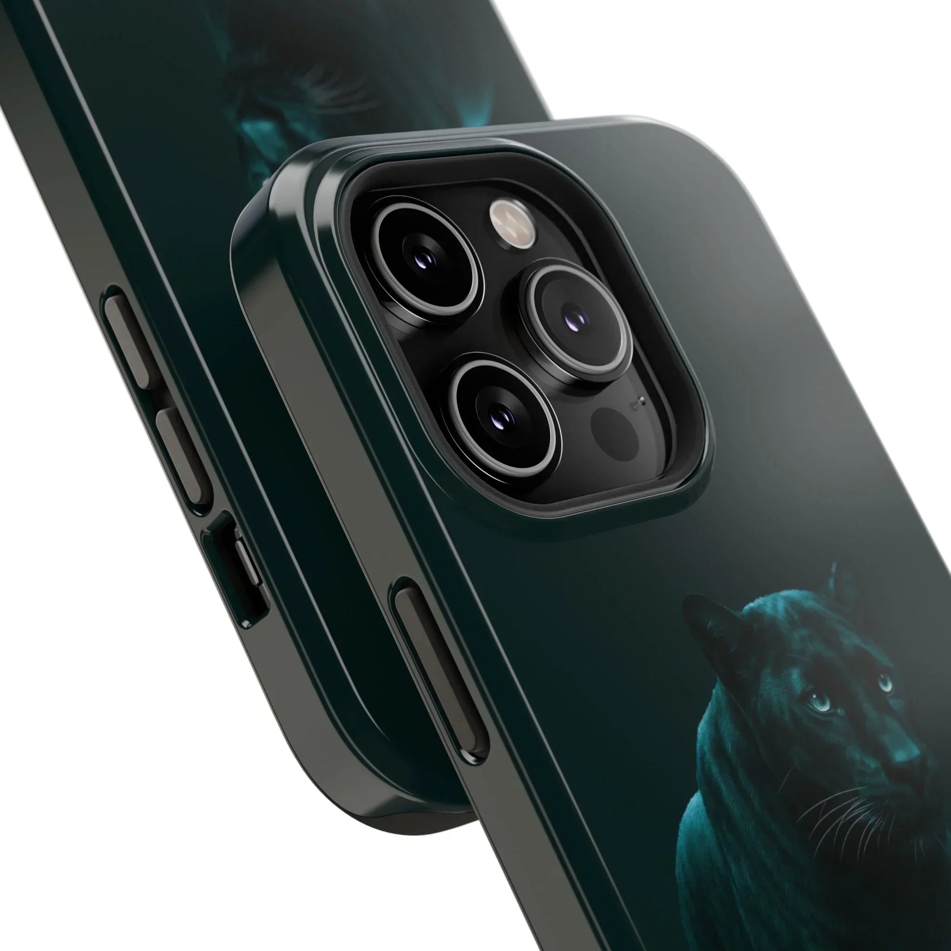 Black Panther Phone Case for iPhone 12-16 and Samsung Galaxy S21-S22 Models - KarArmDesign