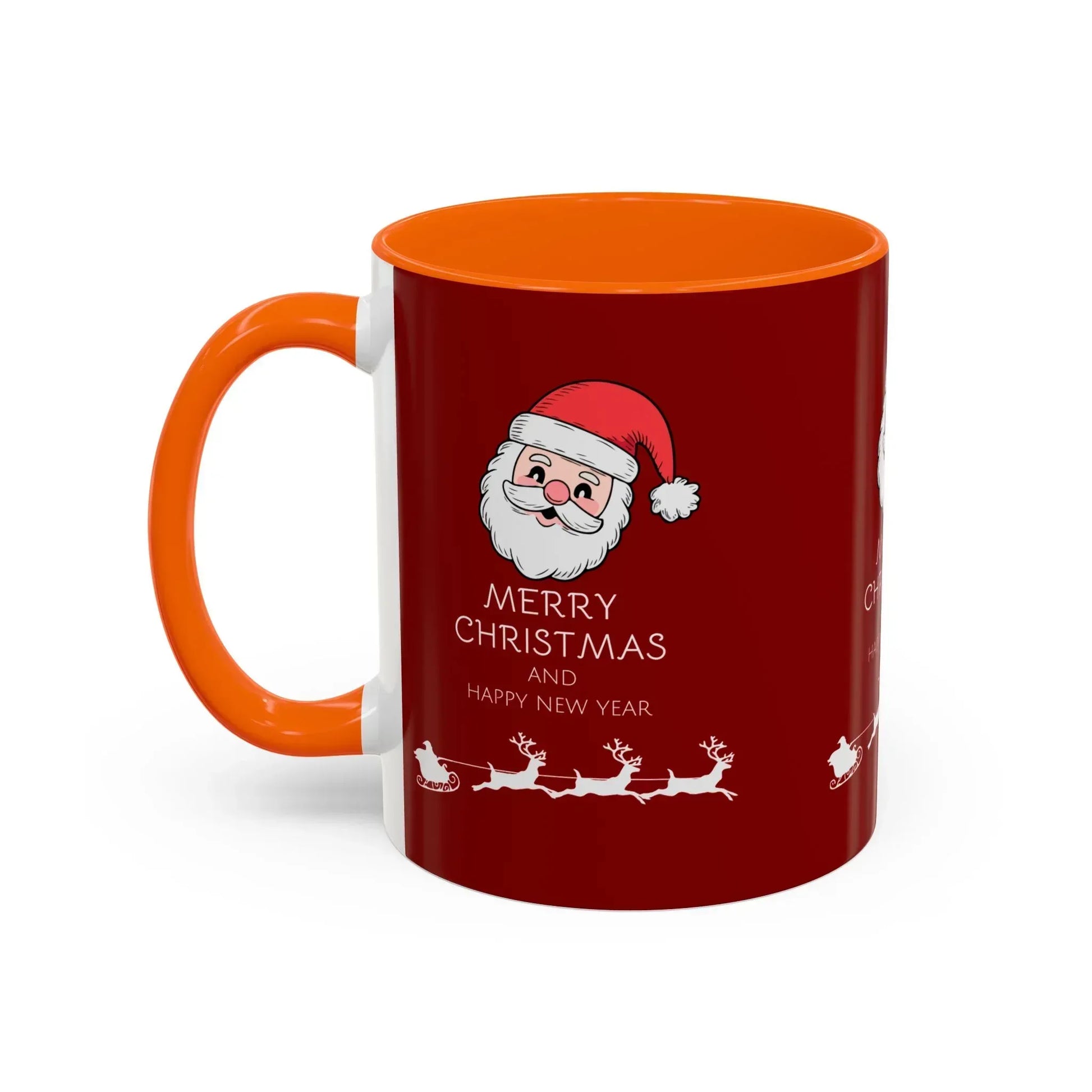 Season’s Smile – Christmas and New Year Accent Coffee Mug (11, 15oz) - KARARMDESIGN