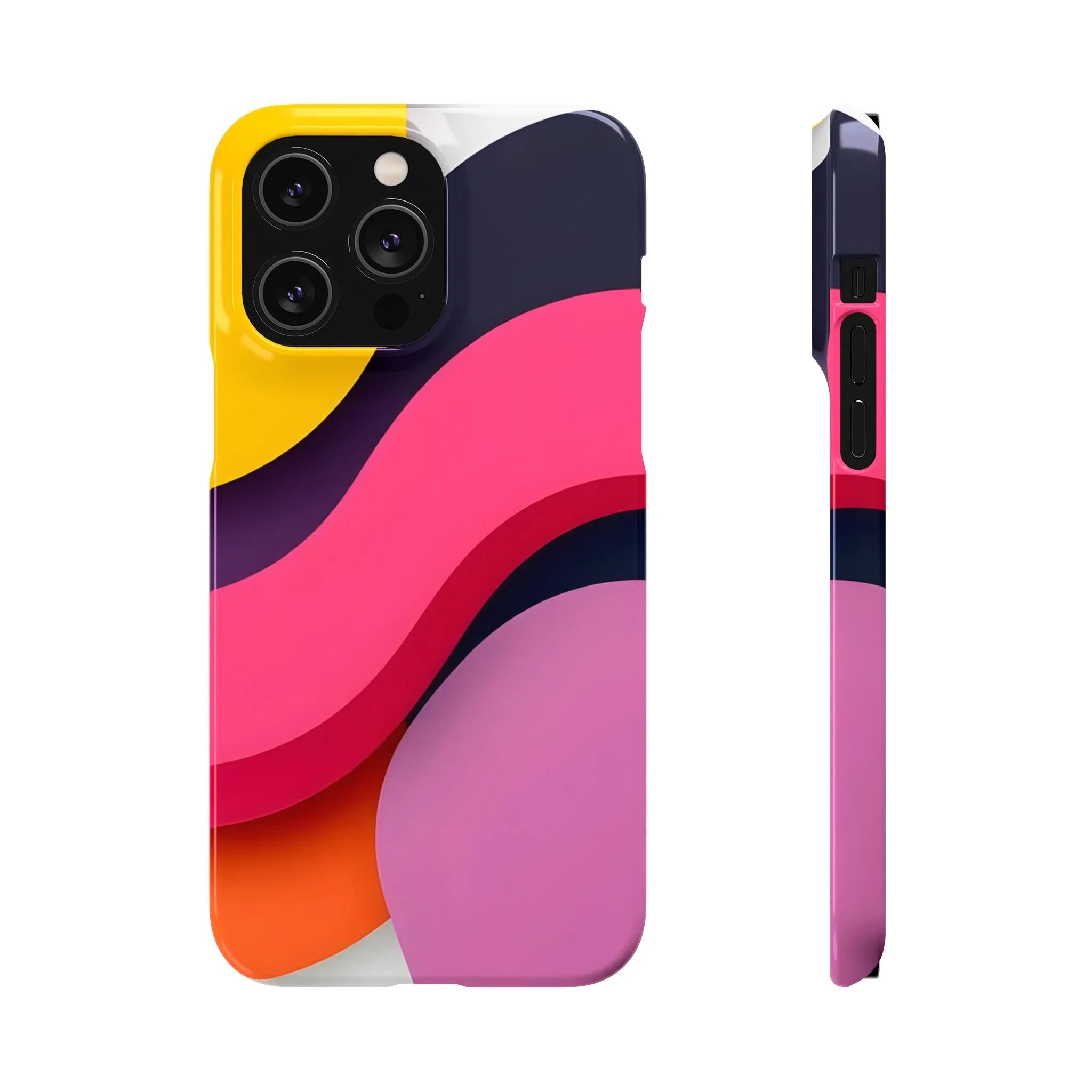 Abstract Phone Case for iPhone 11-17 and Galaxy S20-S25 - KARARMDESIGN